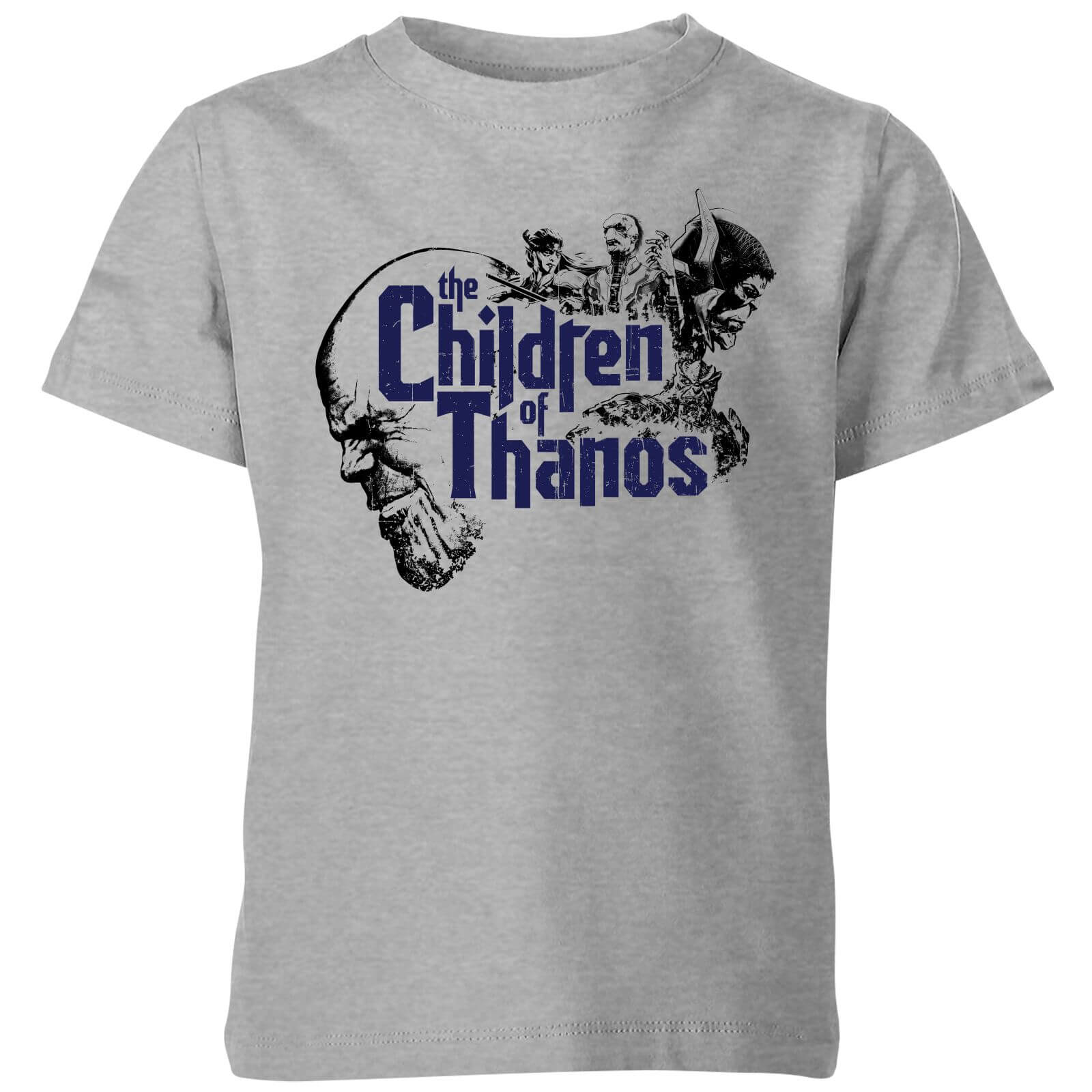 Marvel Avengers Infinity War Children Of Thanos Kids T Shirt Grey Iwoot Uk