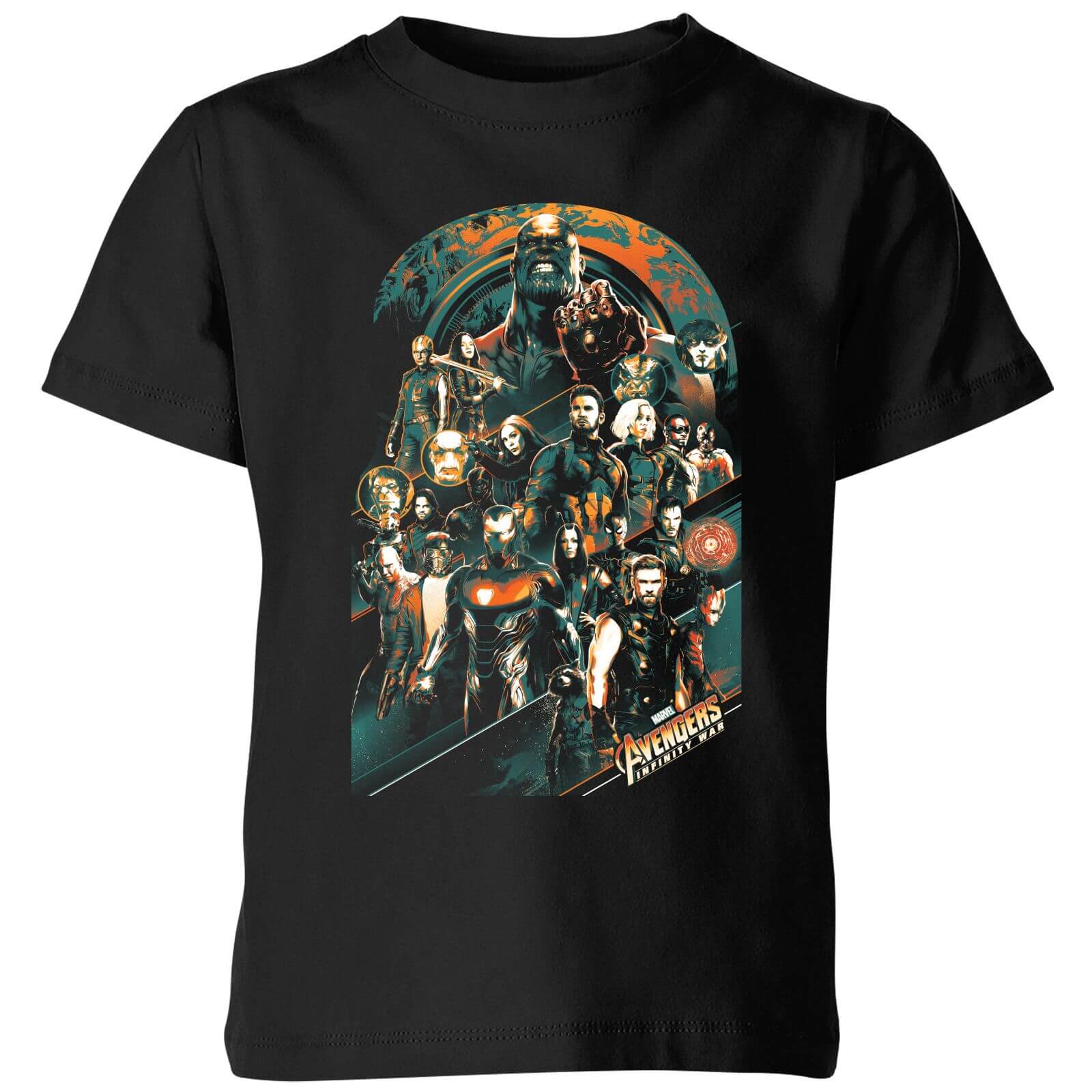 marvel avengers infinity war t shirt