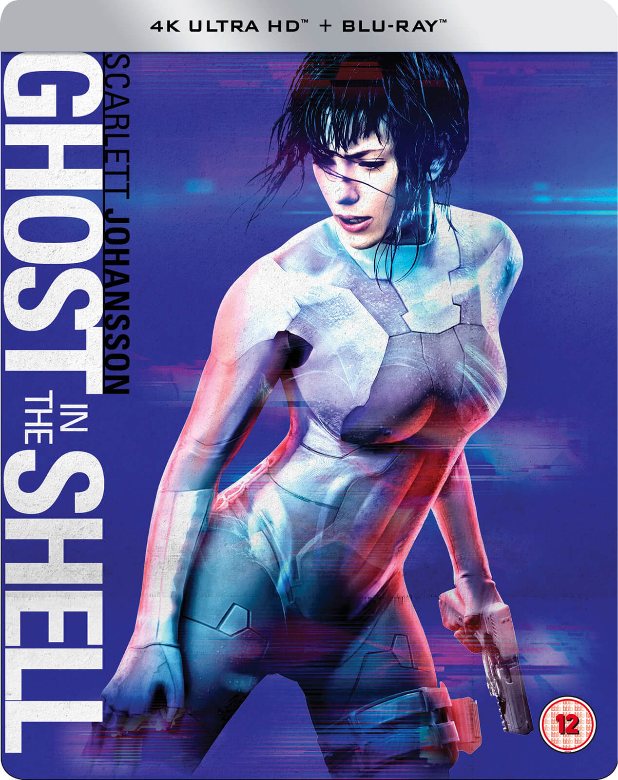 Ghost in the Shell - 4K Ultra HD - Zavvi Exclusive Limited Edition Steelbook Blu-ray ...