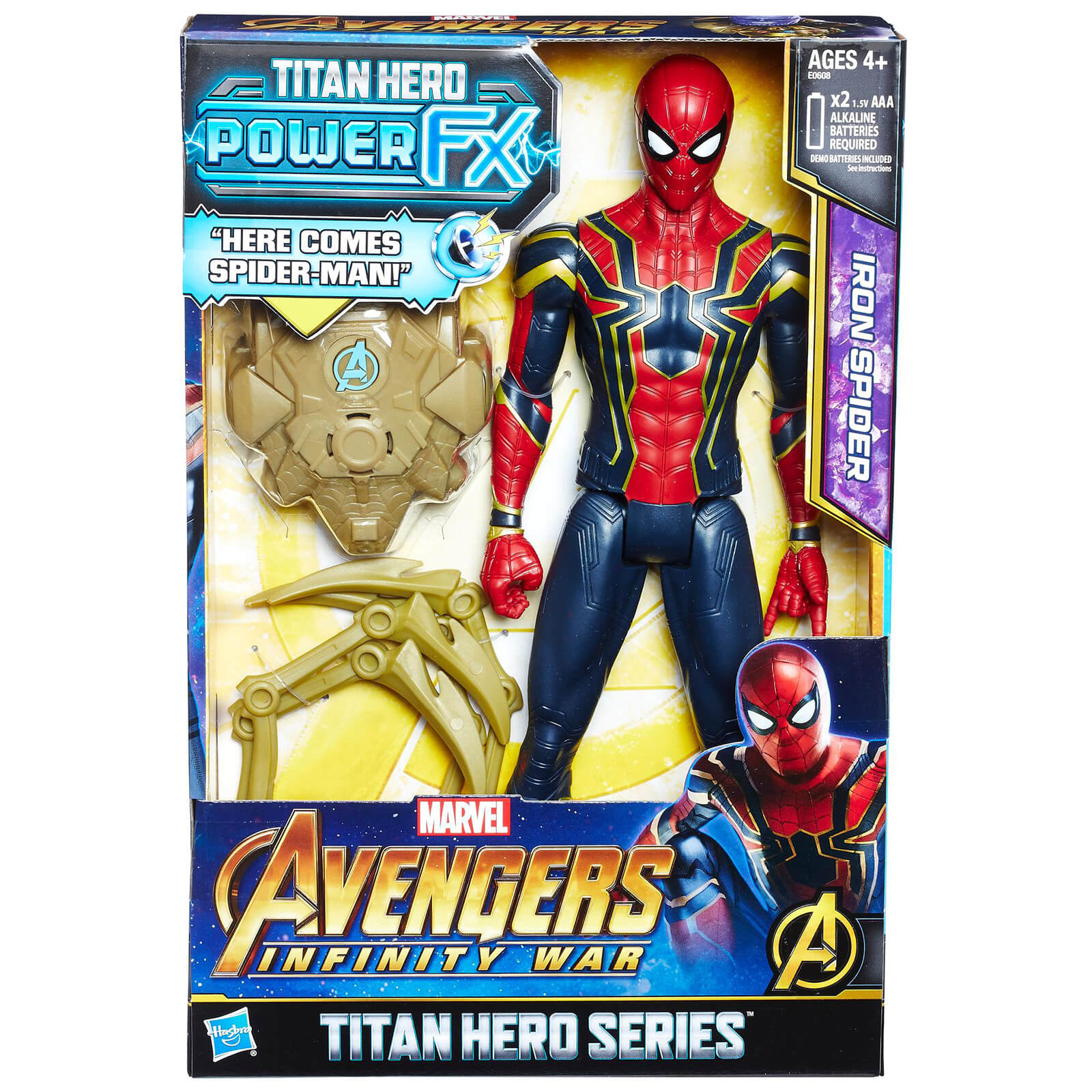 Hasbro Marvel Avengers Titan Heroes - Set Da 4 Figure Dei Vendicatori, Giocattoli Per Bambini Dai 4 Anni In Su