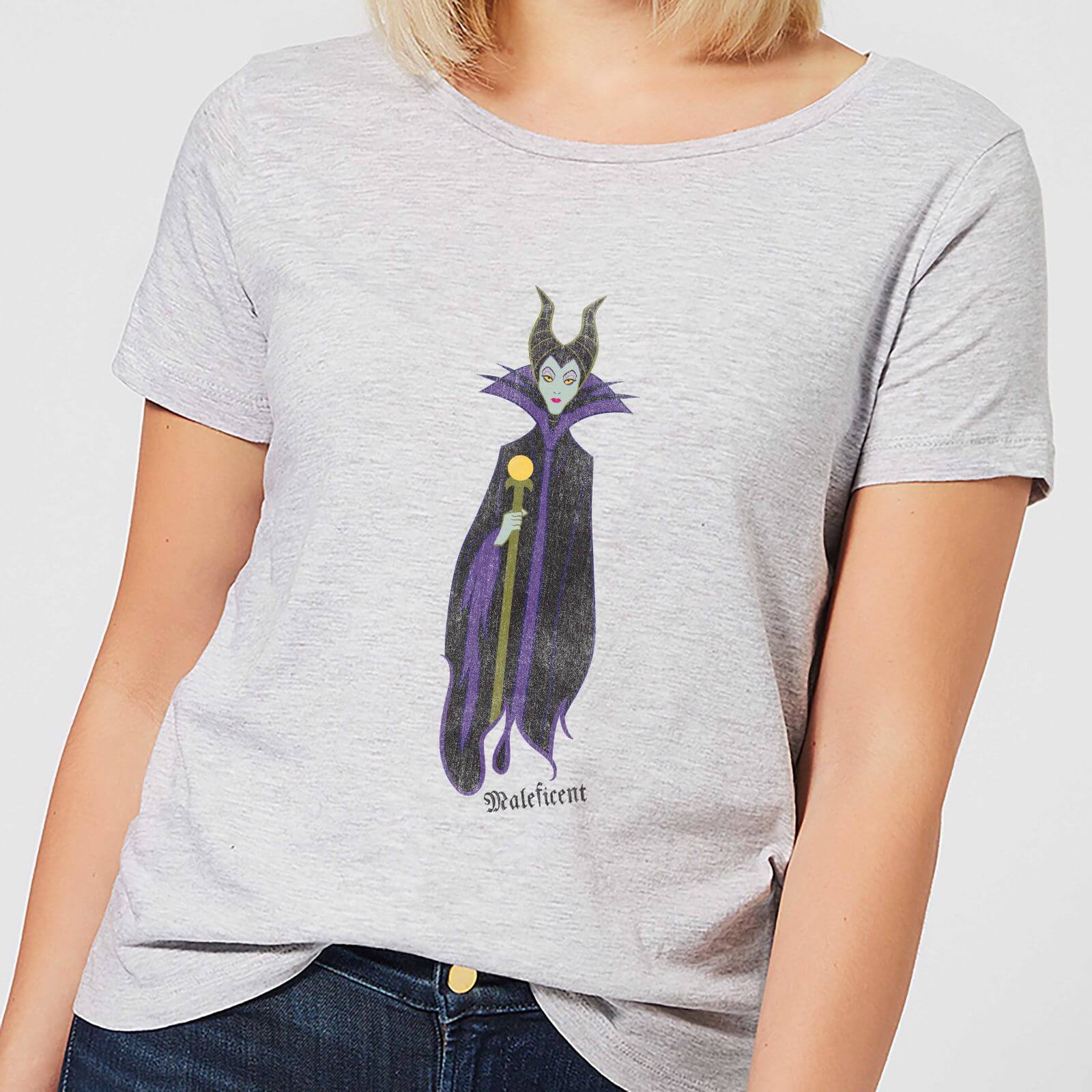 Disney Sleeping Beauty Maleficent Classic Women S T Shirt Grey