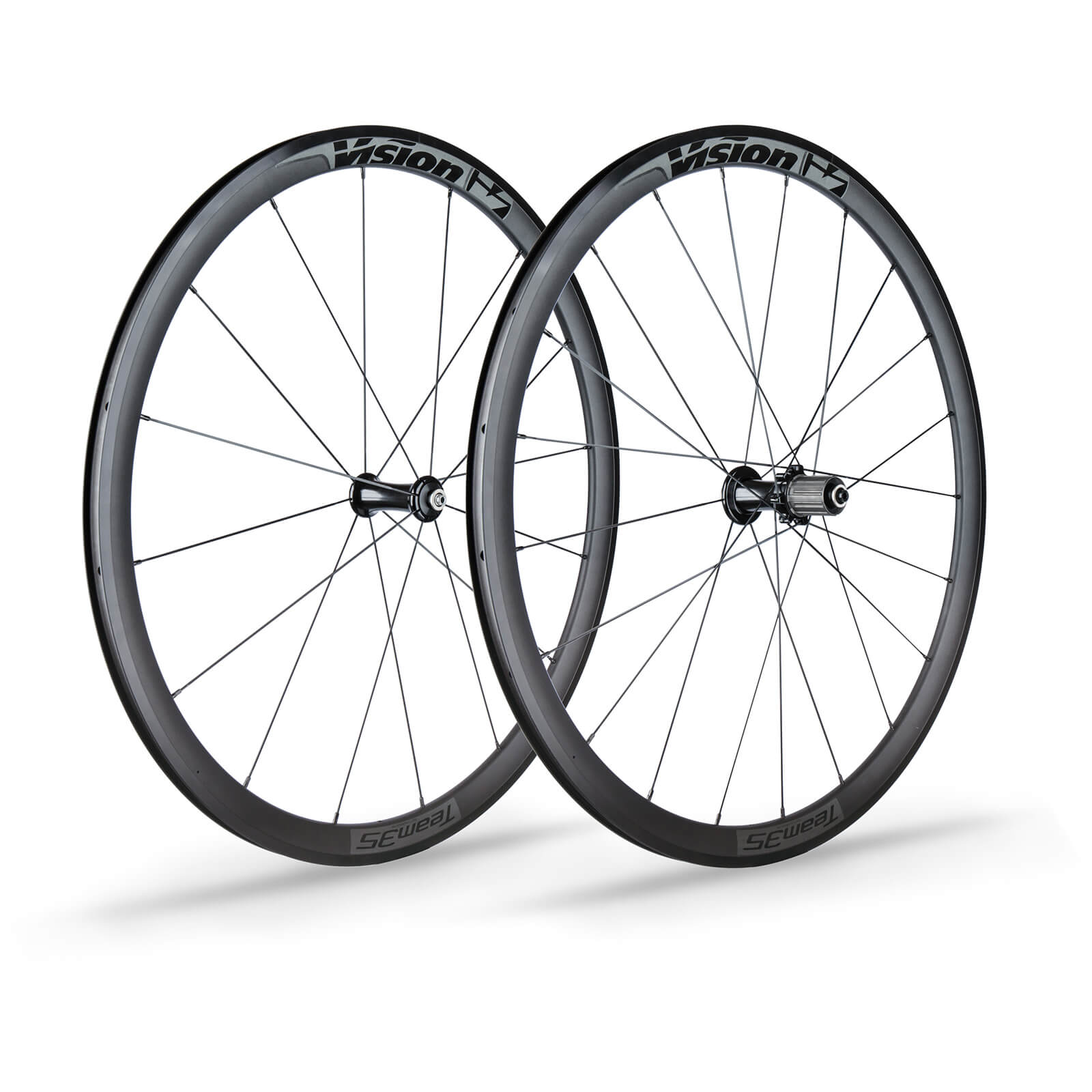 vision team 35 disc clincher road wheelset