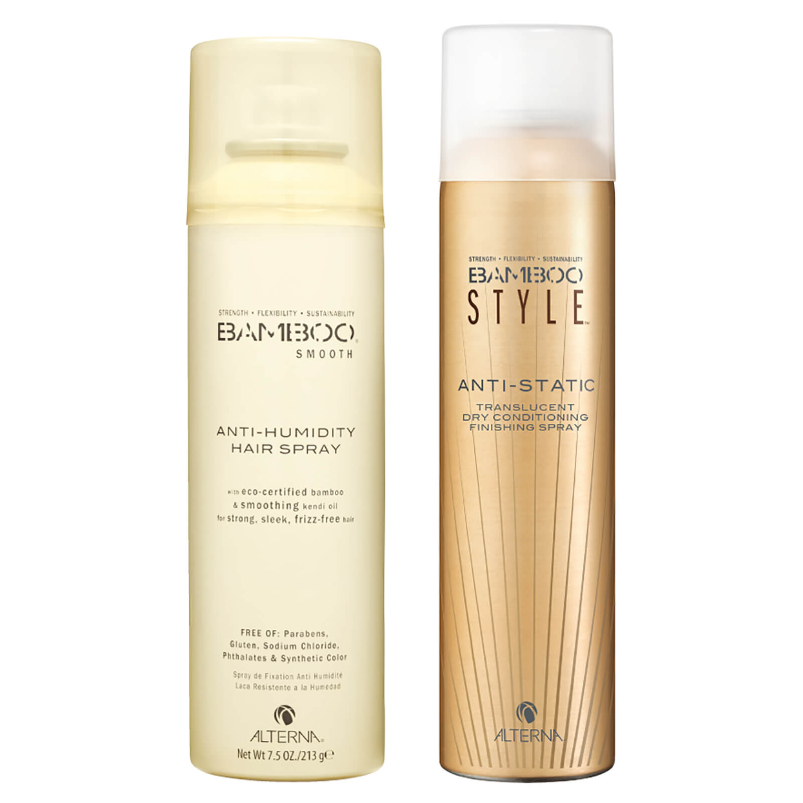 Alterna Bamboo Style Dry Finishing Spray And Anti Humidity
