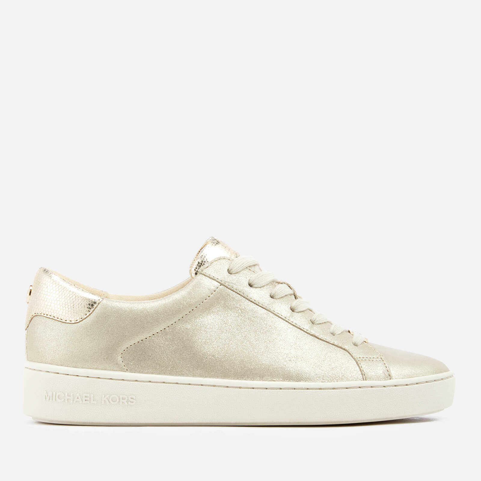 michael kors irving lace up gold