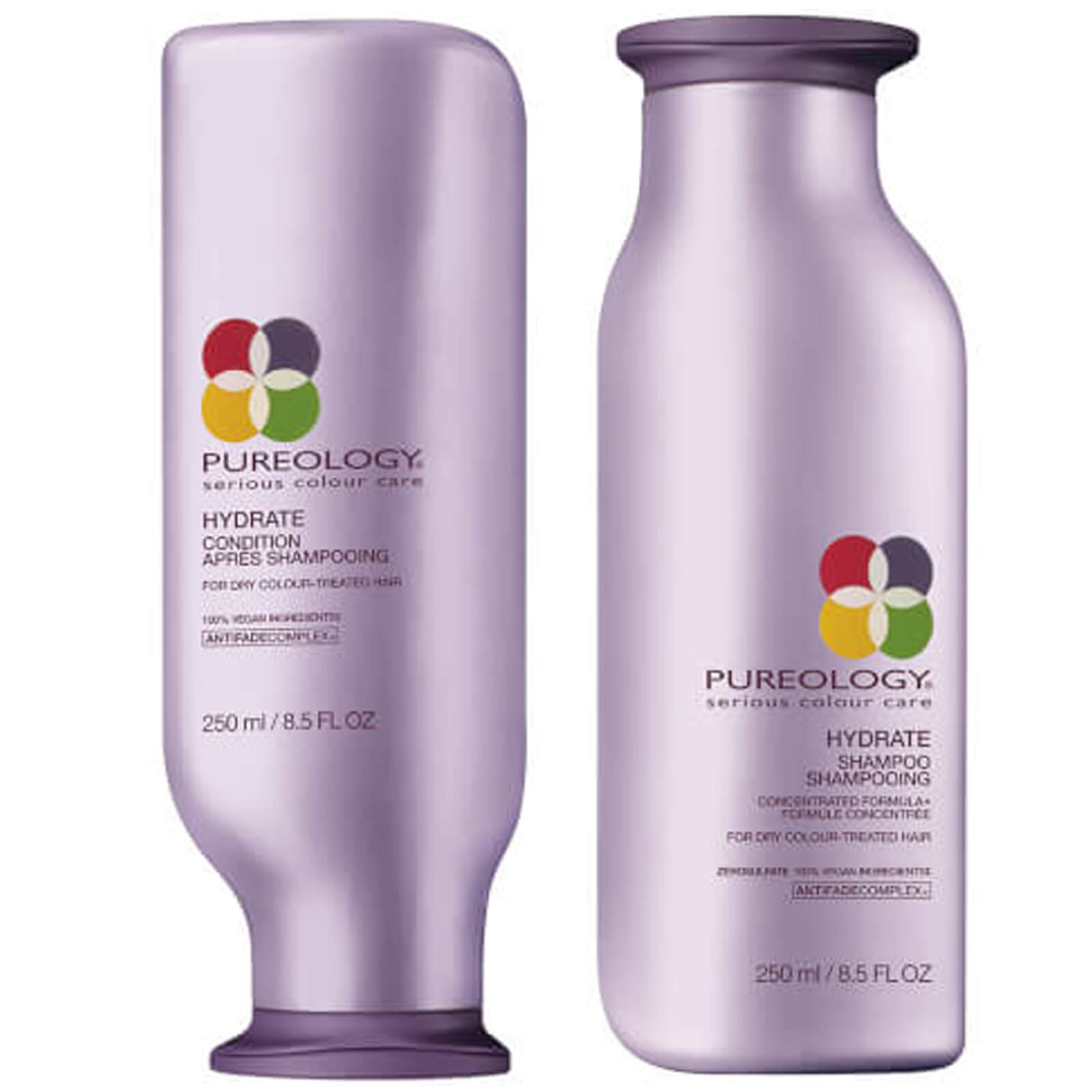 Pureology Hydrate Colour Care Shampoo and Conditioner Duo 250ml Free