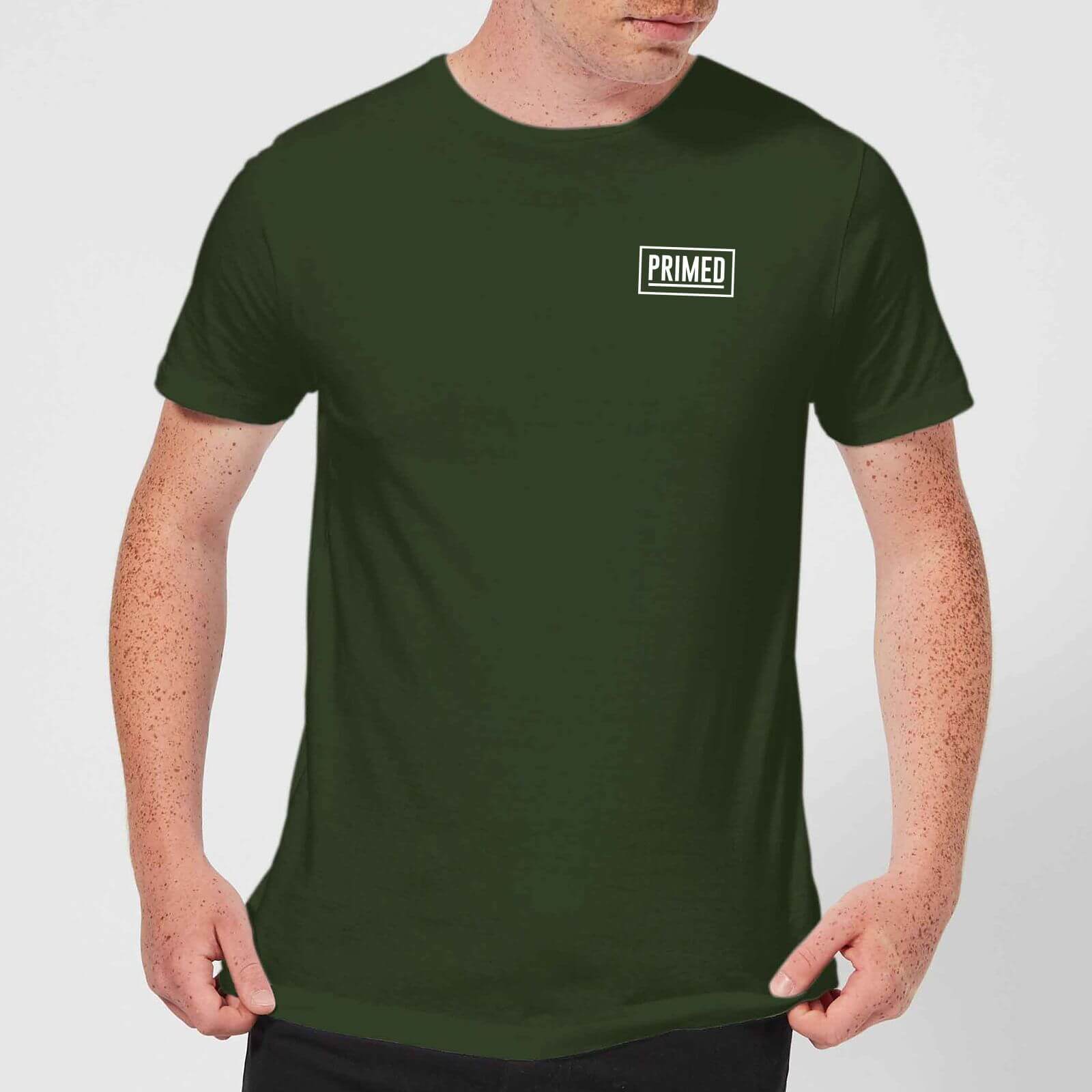 polera verde hombre