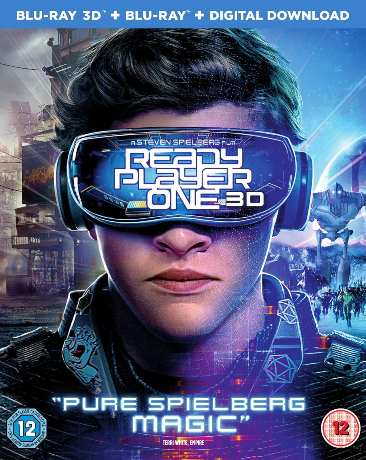 Ready Player One 3d Includes 2d Version Blu Ray Zavvi Uk