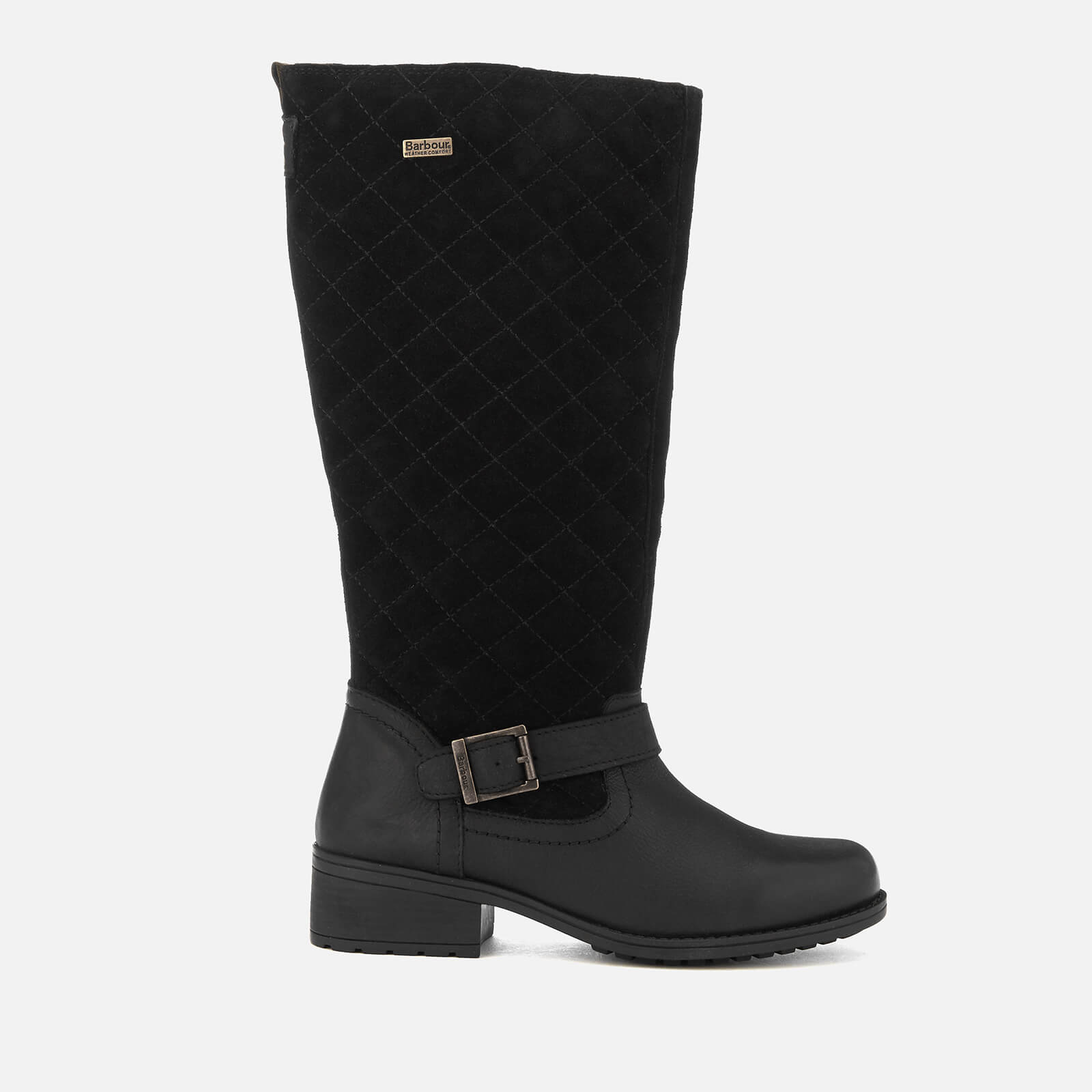 barbour quilted boots