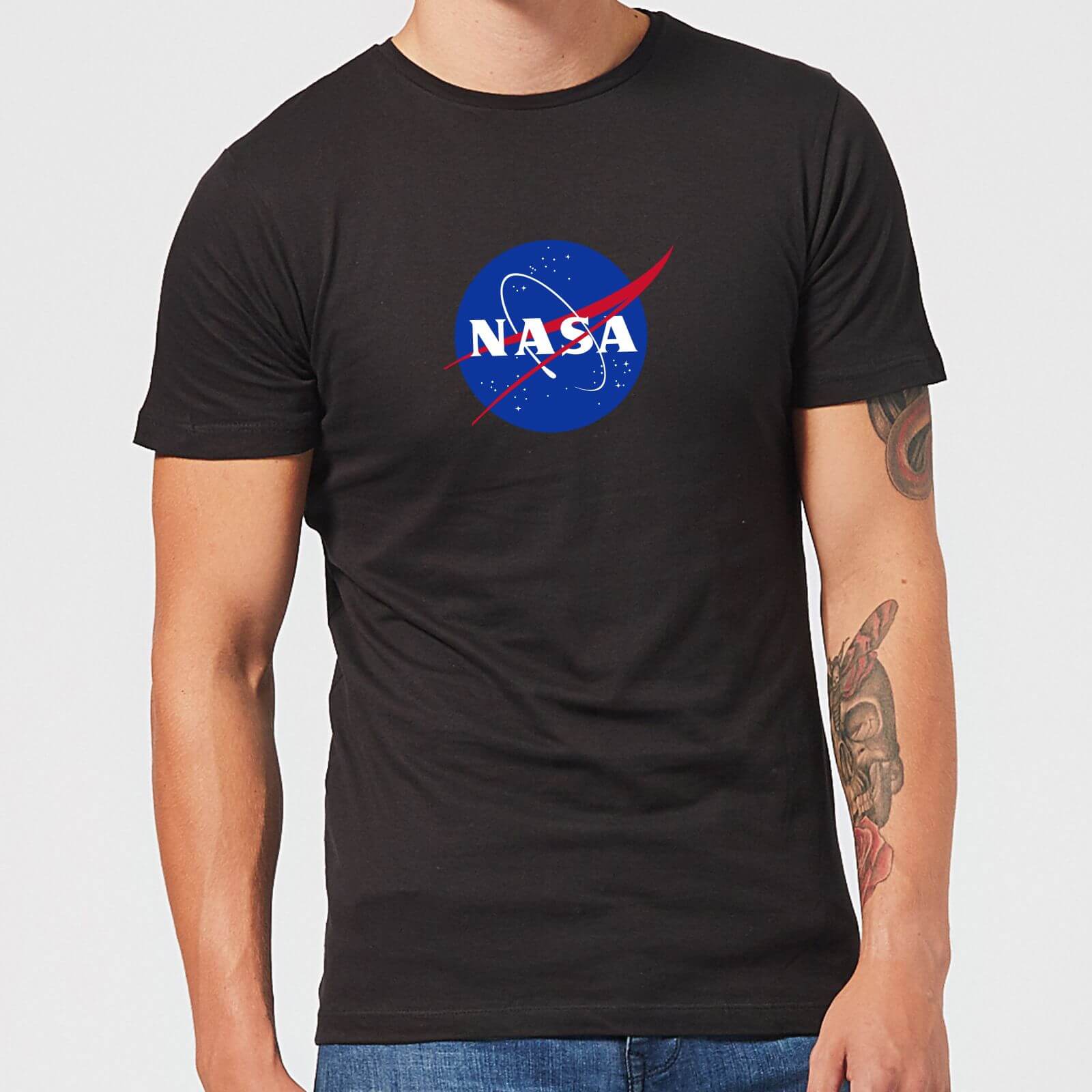 Nasa Logo Insignia T Shirt Black Clothing Zavvi Uk