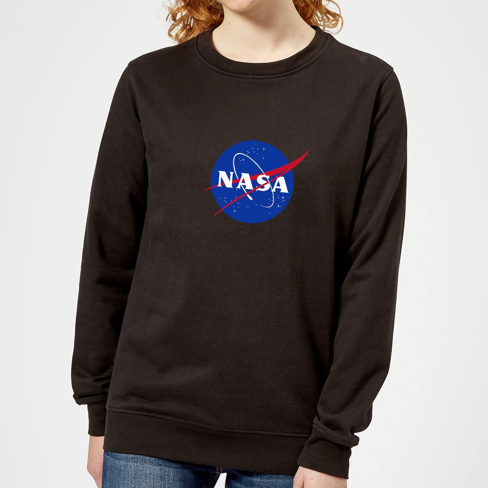 NASA Logo Insignia Dames Trui Zwart | Zavvi.nl NASA Logo Insignia Dames Trui Grijs | Zavvi.nl