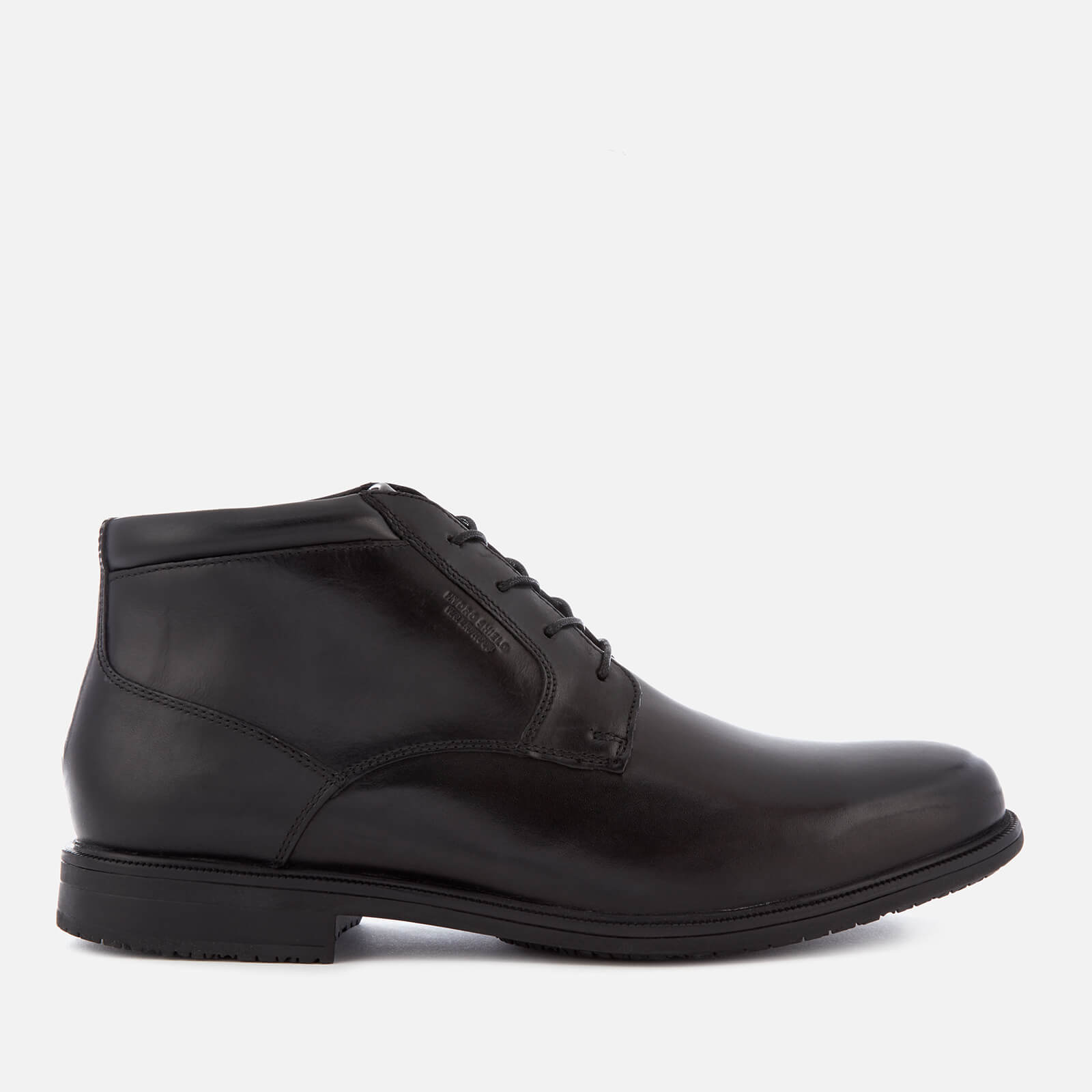 rockport black chukka boots