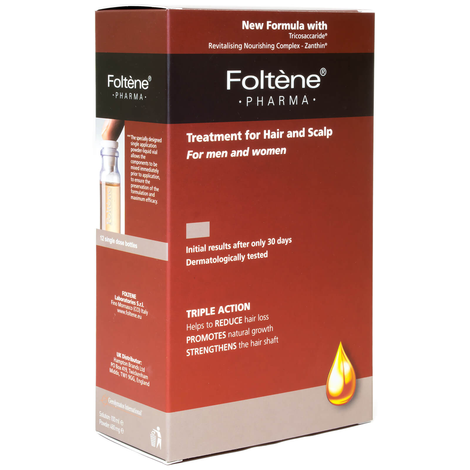 Foltene Hair And Scalp Treatment For Men And Women 100ml Buy