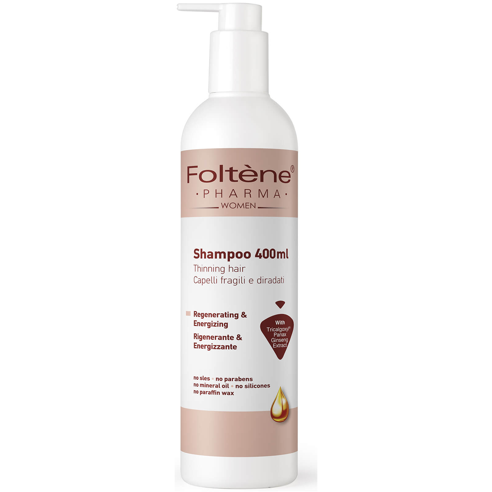 Foltene Women S Shampoo For Thinning Hair 400ml Worth 32 Free