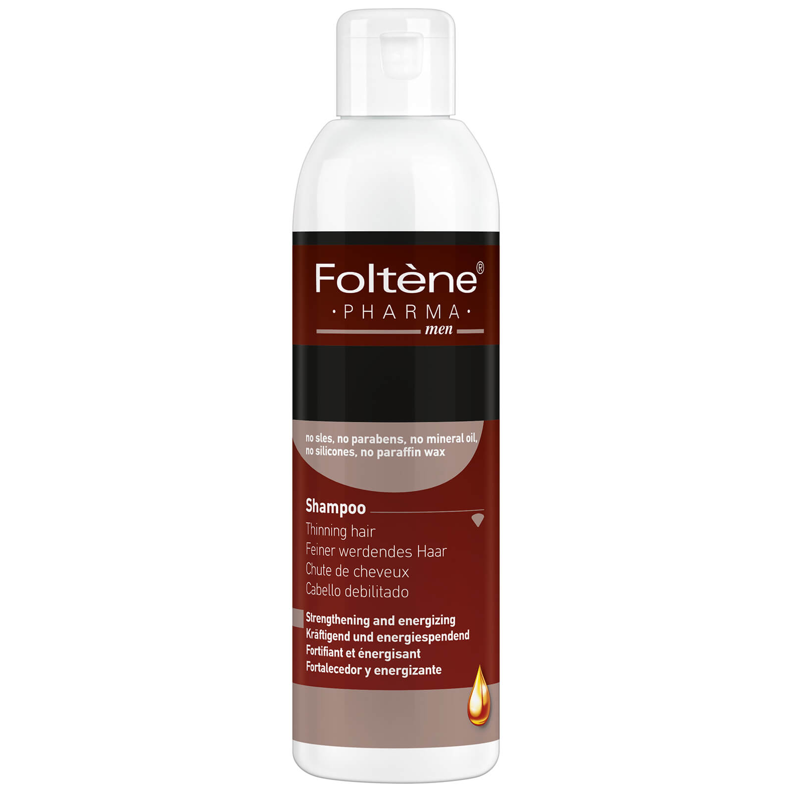 Foltene Men S Shampoo For Thinning Hair 200ml Free Shipping