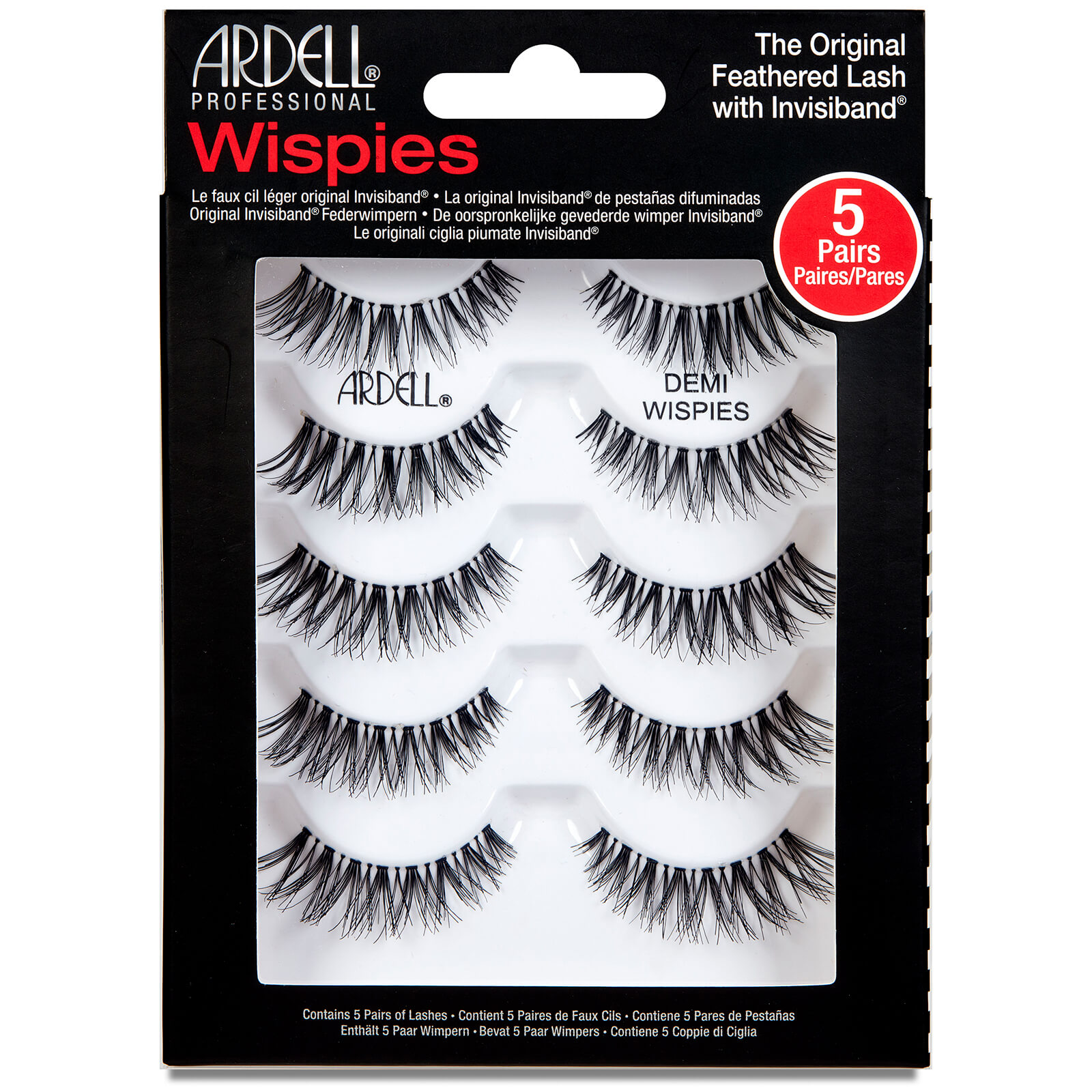 Ardell Multipack Demi Wispies False Eyelashes X 5 Lookfantastic
