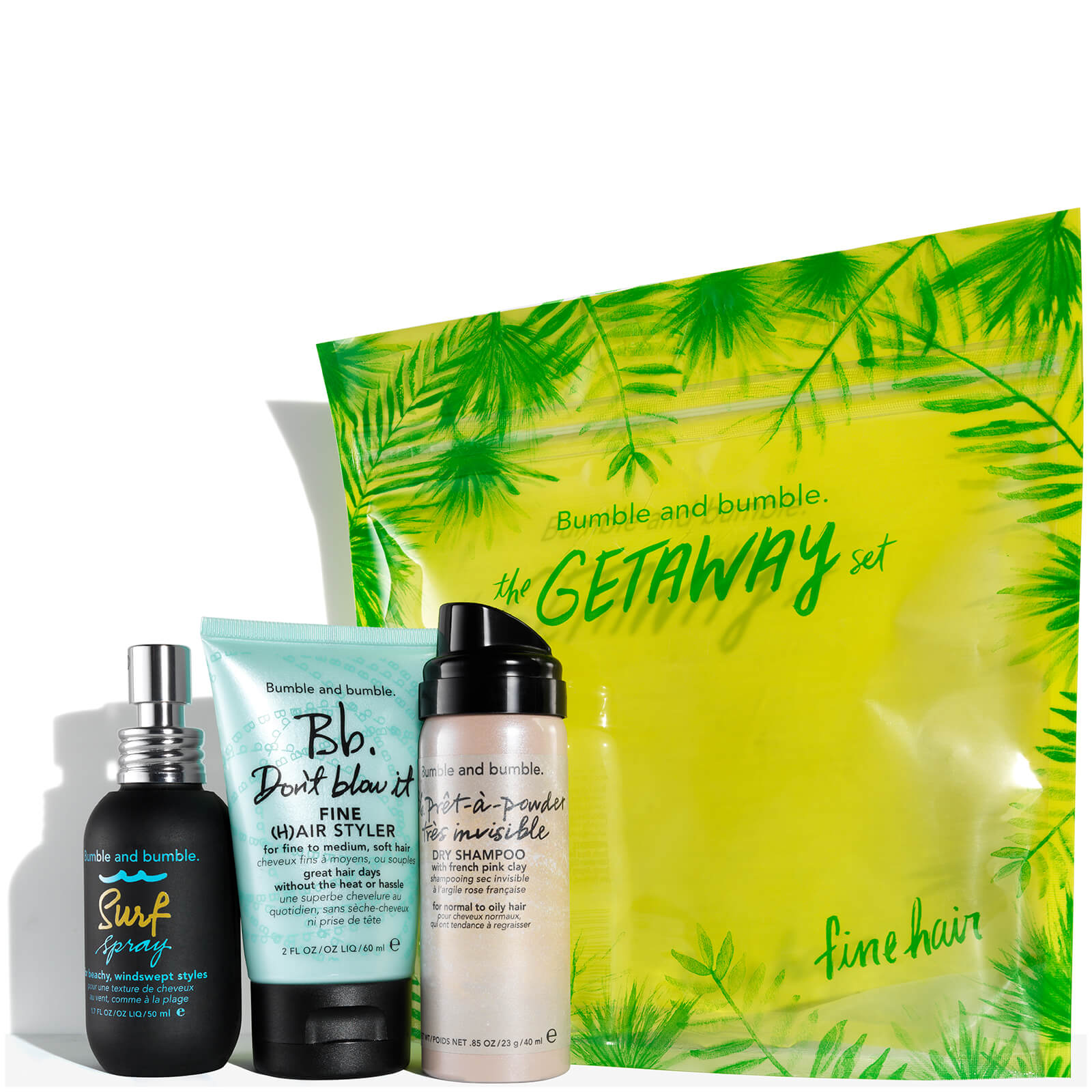 Bumble And Bumble Lush Hair Summer Set For Fine Hair Worth 3400