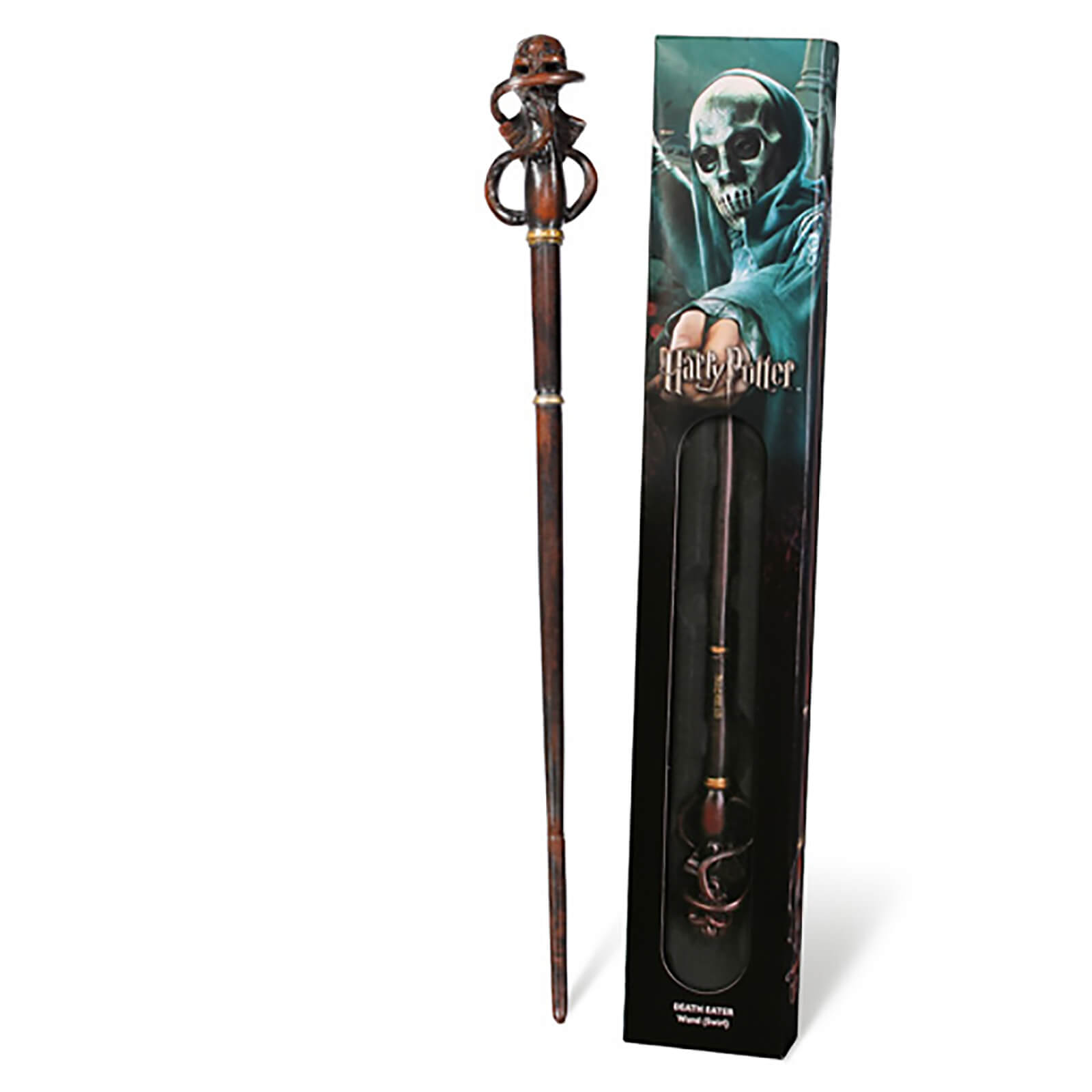 Harry Potter Death Eater S Swirl Wand With Window Box Merchandise
