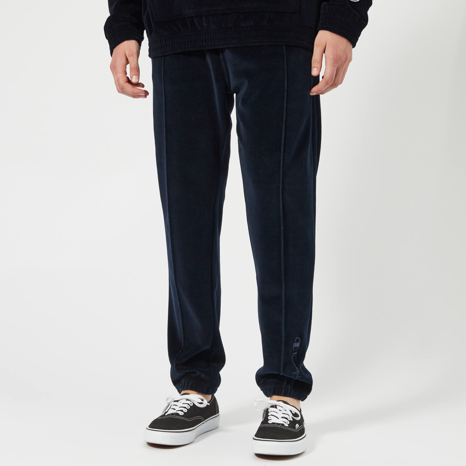 champion velour track pants