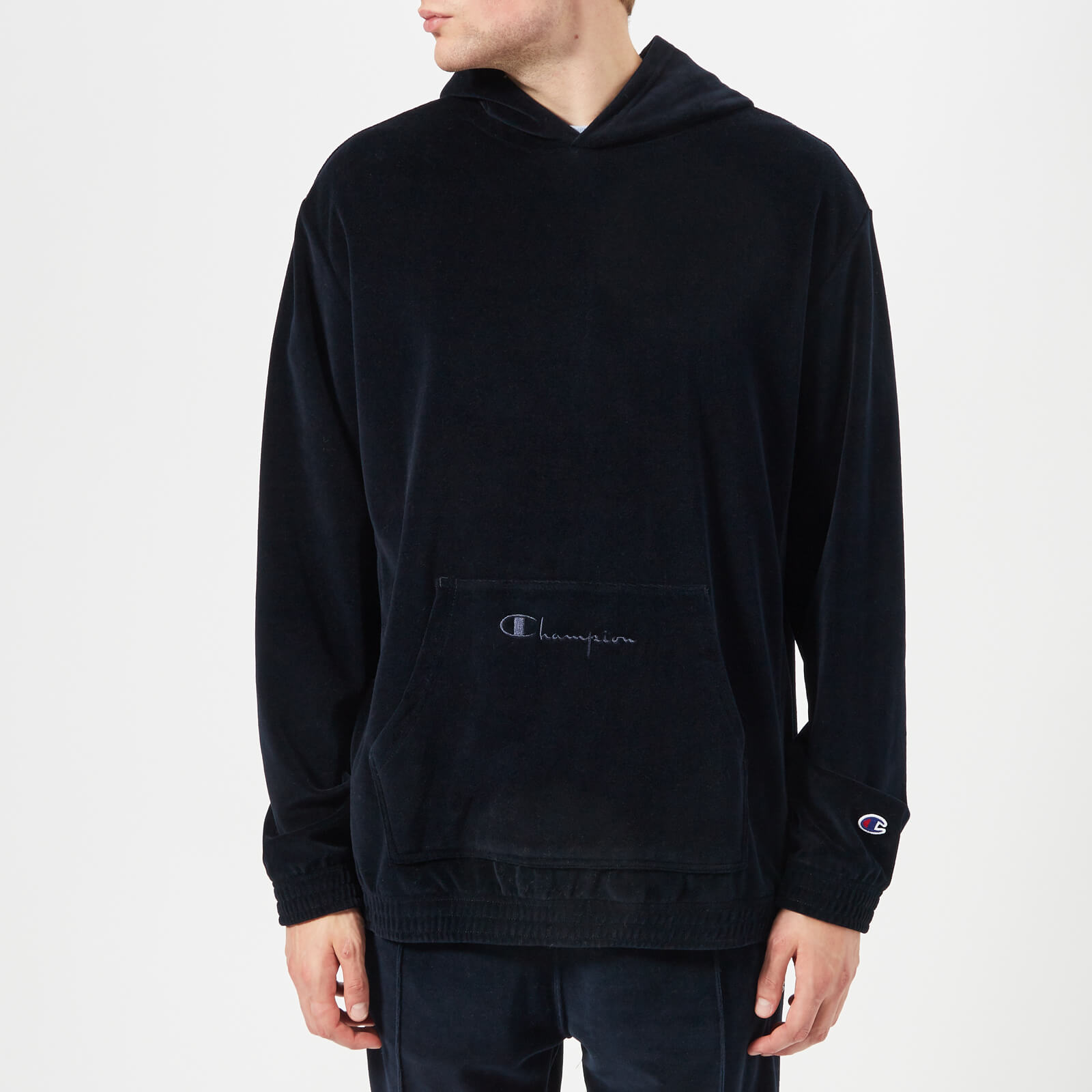 champion velour hoodie