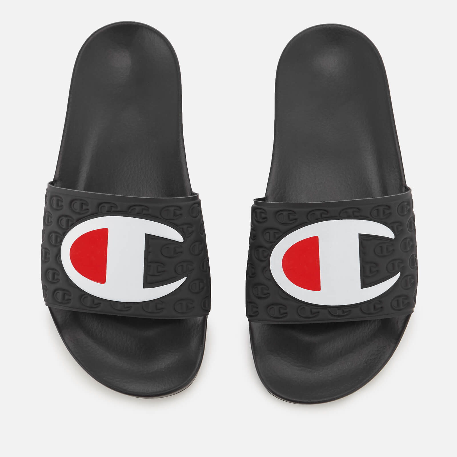 Champion Men's Logo Pool Slide Sandals 