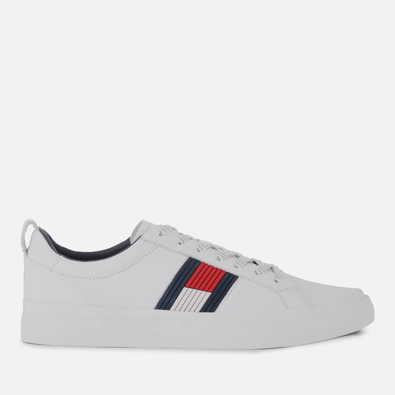 tommy hilfiger white flag trainers