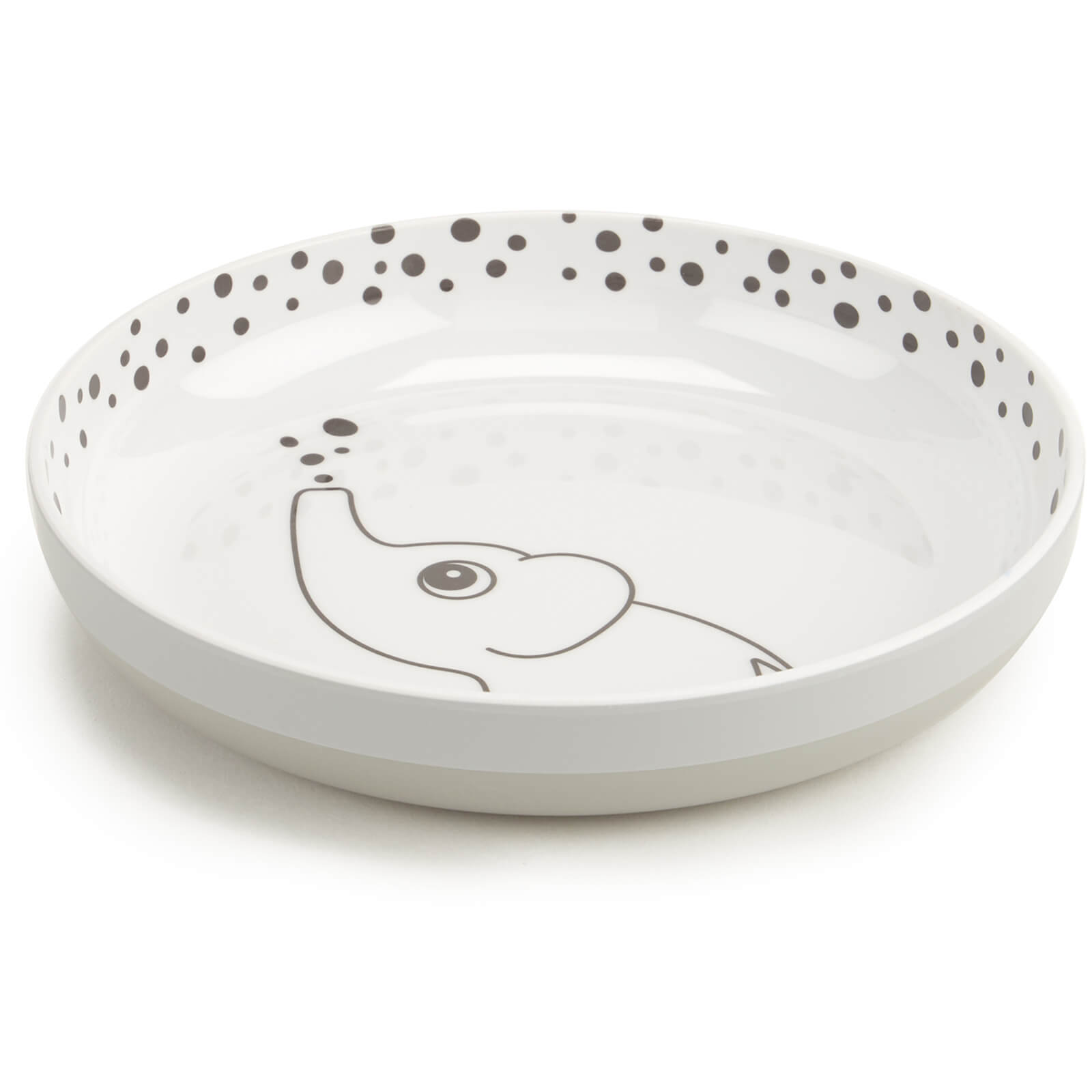 Done By Deer Yummy Plus Elphee Plate Grey Homeware Thehut Com