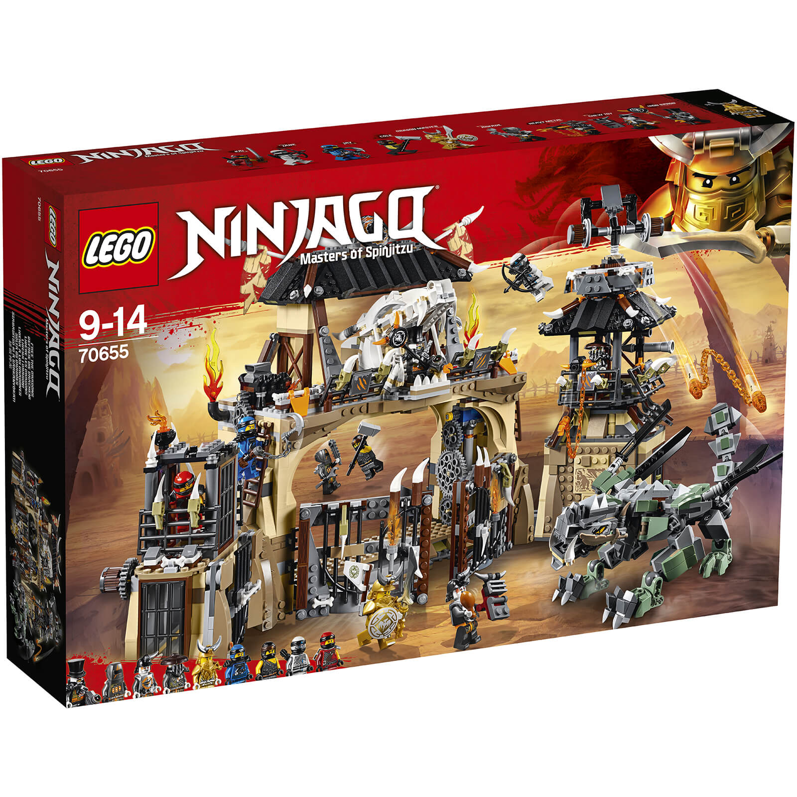 LEGO Ninjago: Dragon Pit (70655)  IWOOT