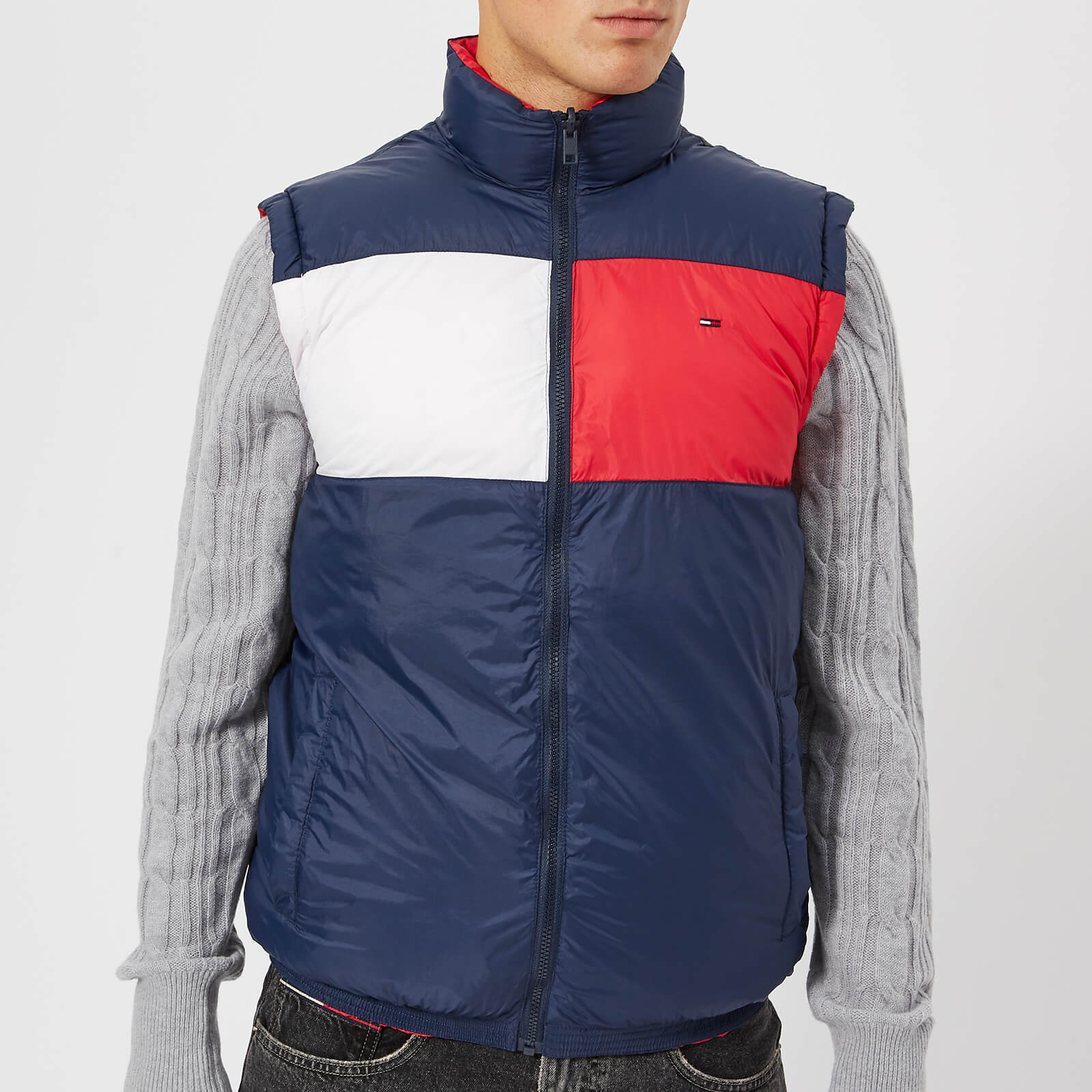 tommy hilfiger body warmer mens gilet