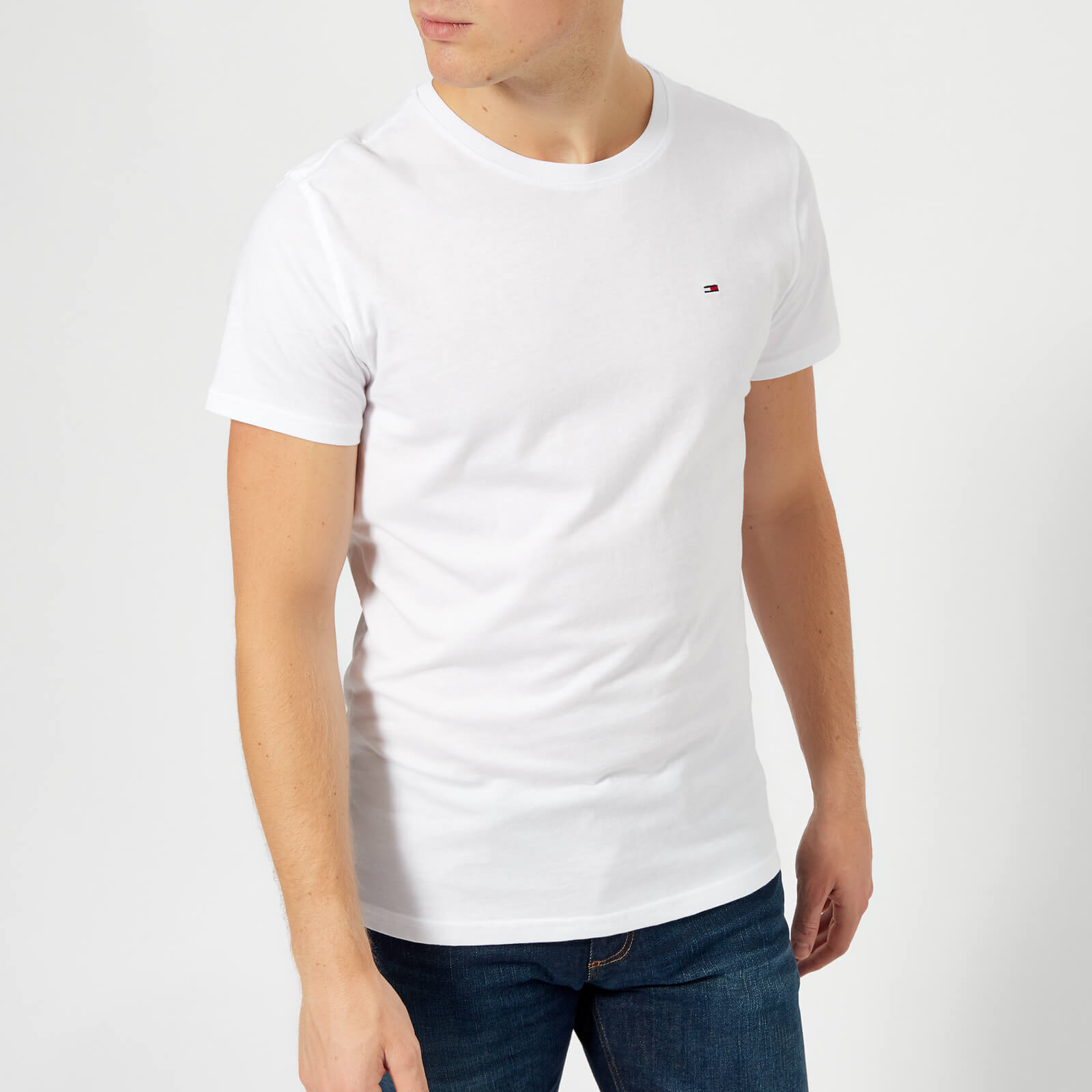tommy jeans white t shirt