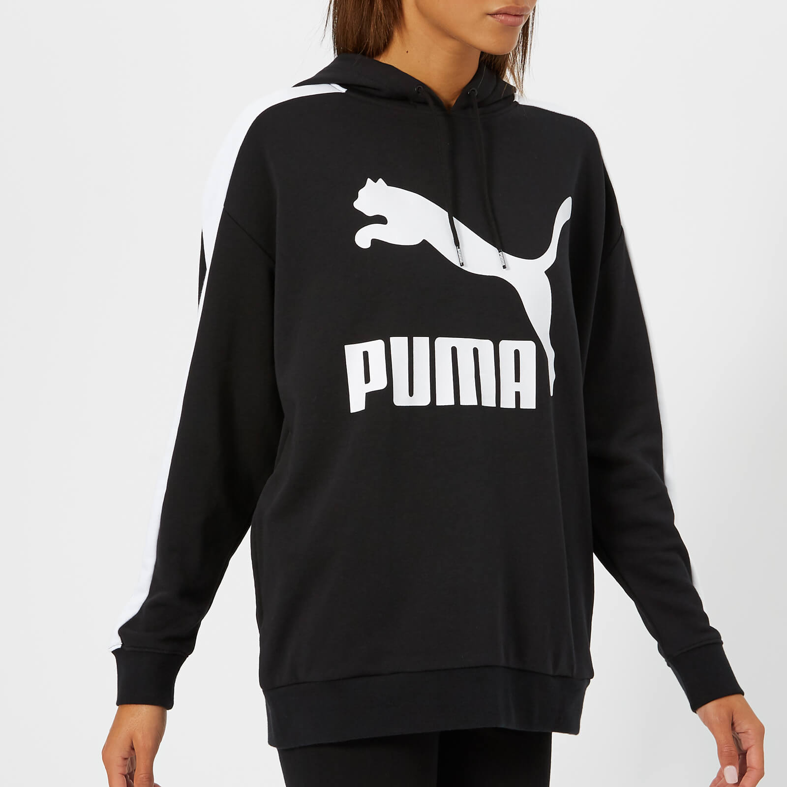 puma classic logo t7 hoodie