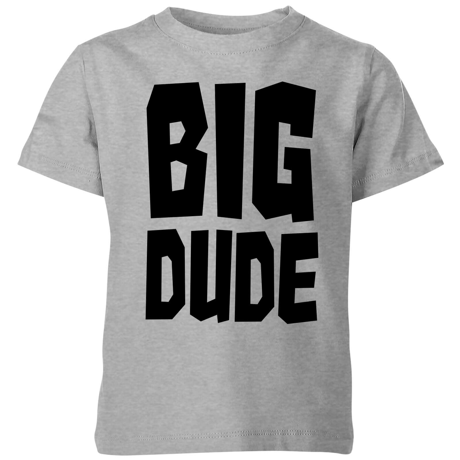 My Little Rascal Big Dude Kids T Shirt Grey Clothing Zavvi Us