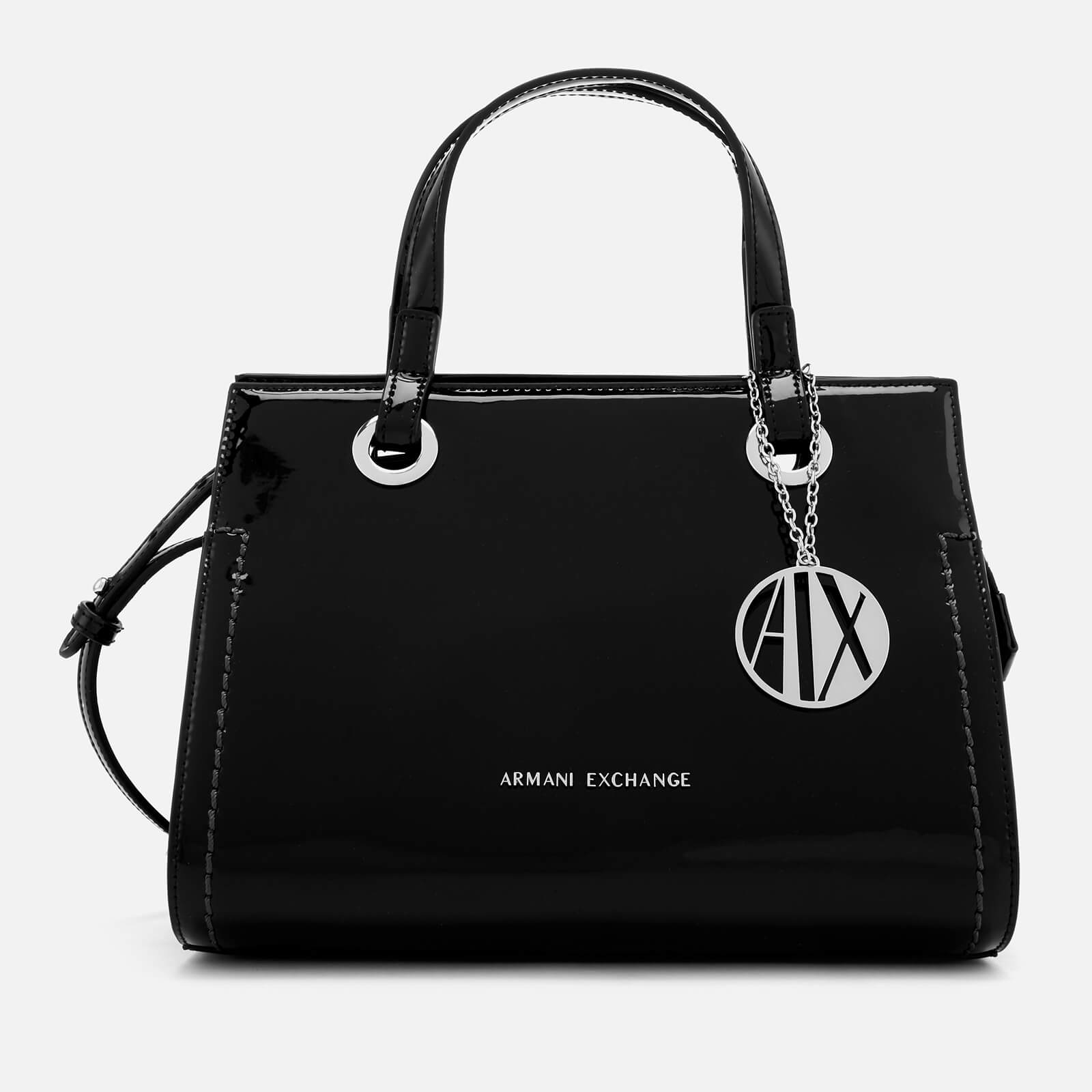 armani exchange patent bag