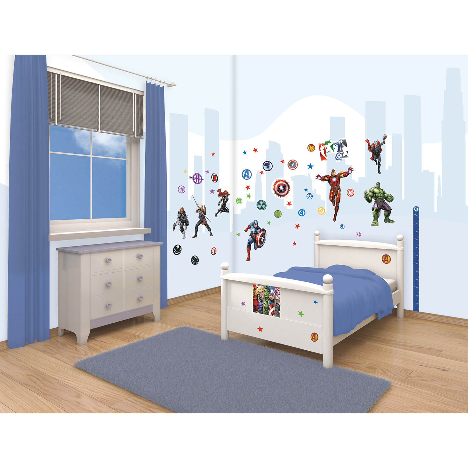 Walltastic Avengers Assemble Room Decor Kit