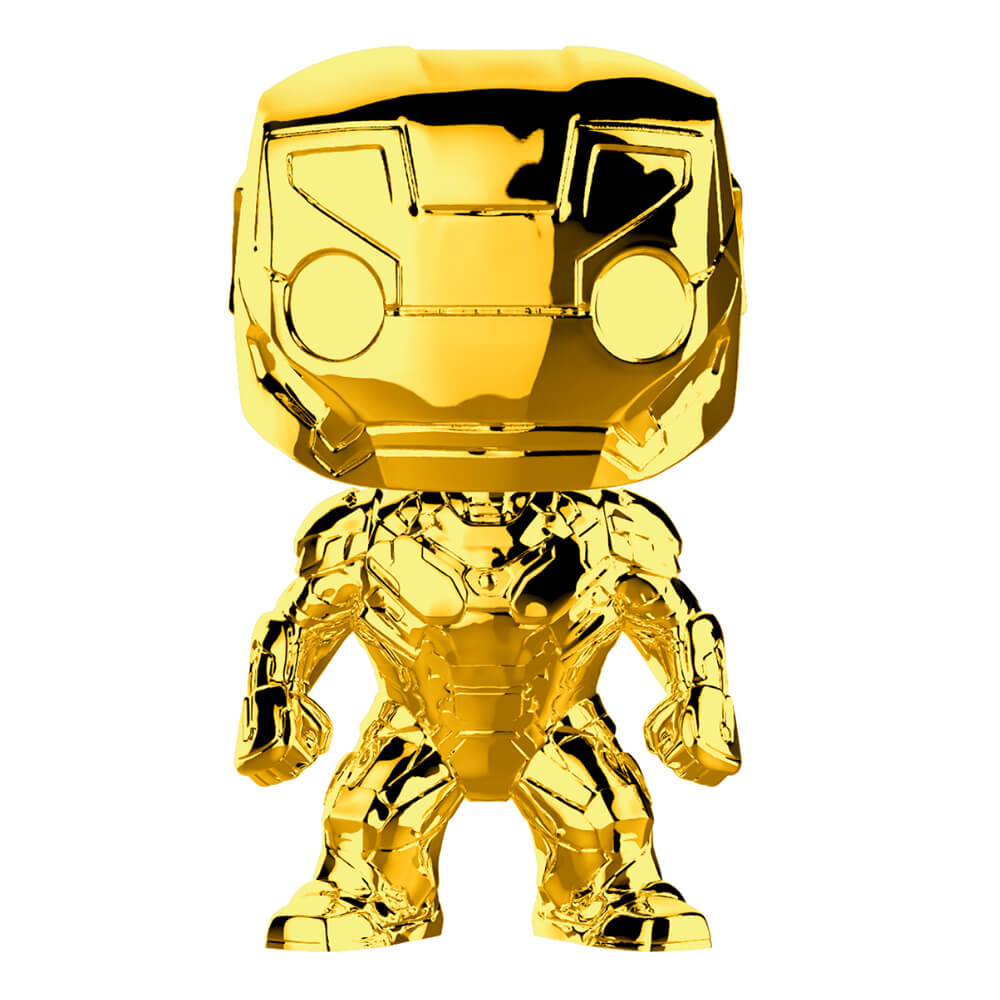 gold iron man funko pop online  