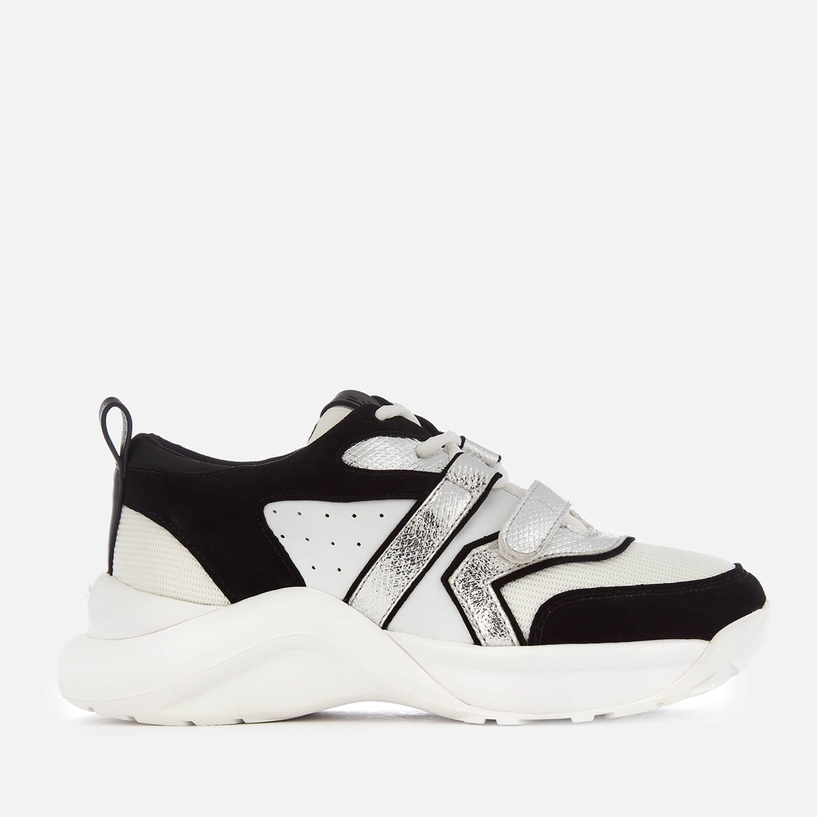 kurt geiger black trainers womens