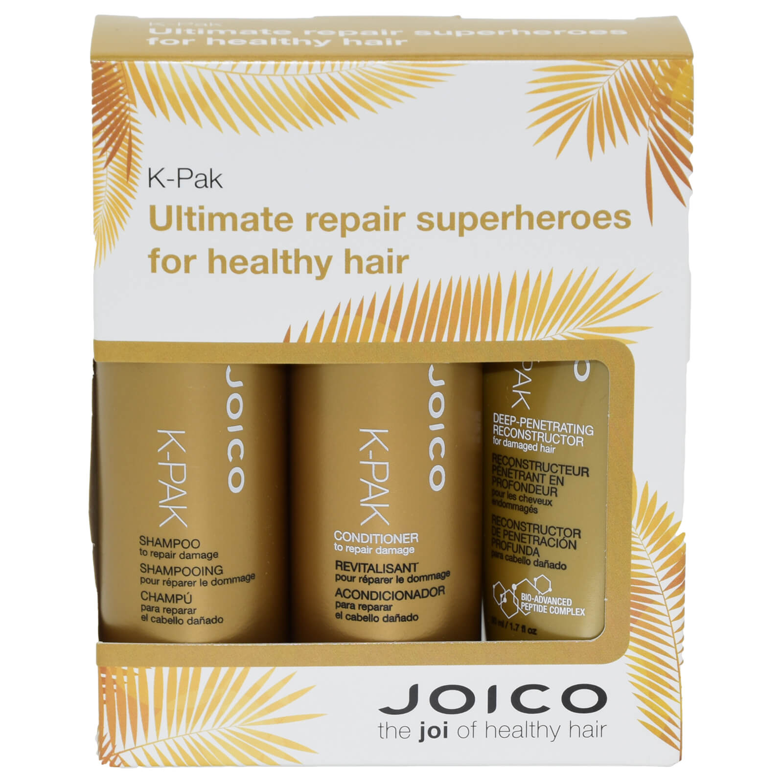 Joico K Pak Trio Travel Set Shampoo 50ml Conditioner 50ml