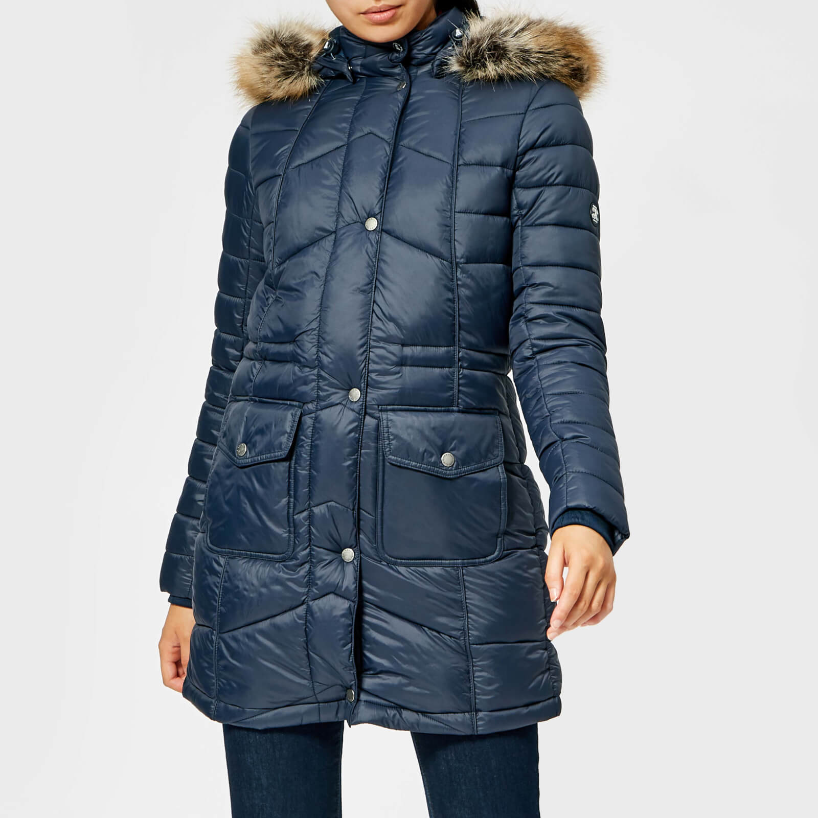 Barbour hamble quilted coat deals