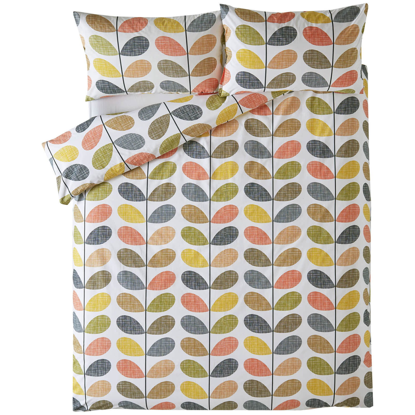 Orla Kiely Scribble Stem Duvet Cover Multi Haushaltswaren