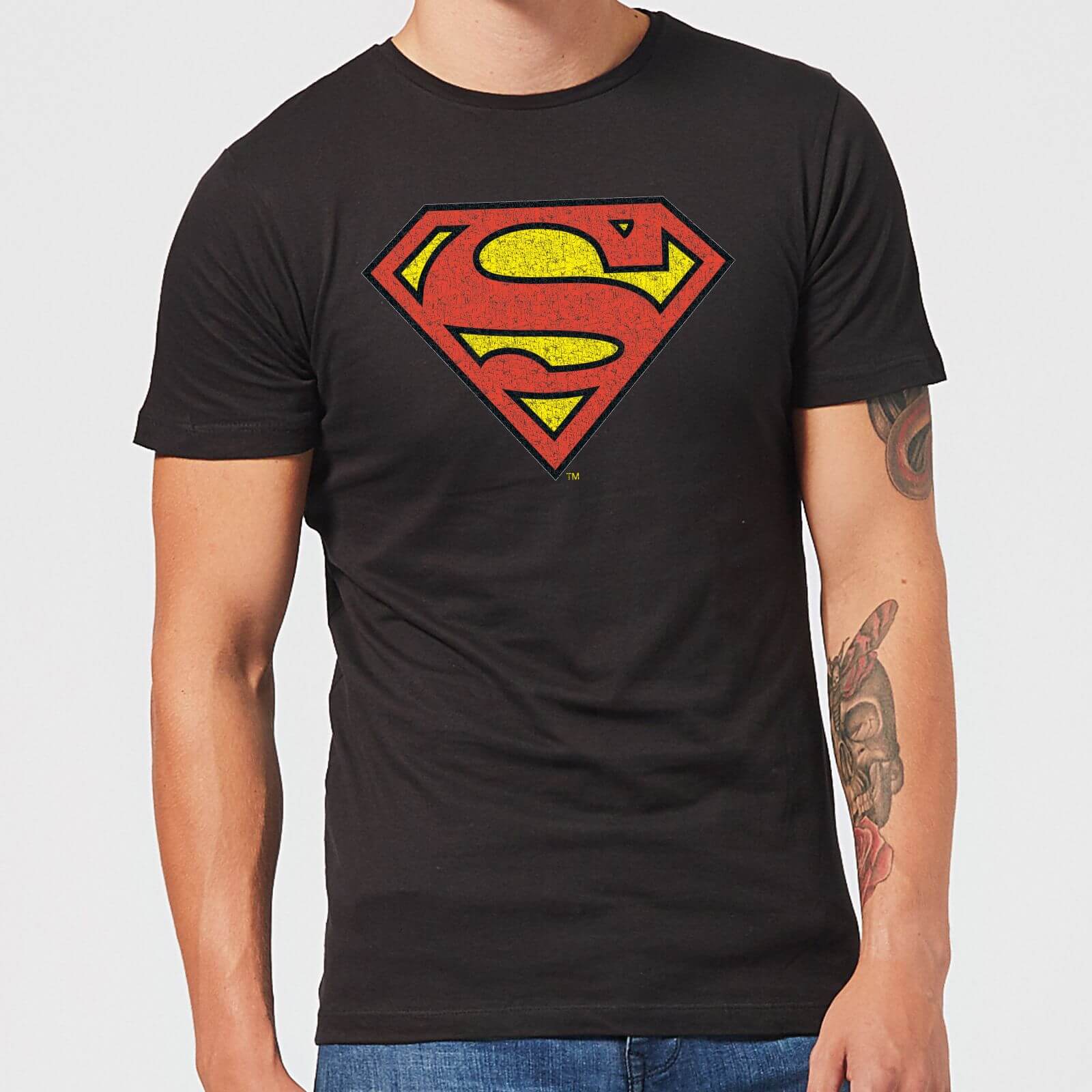 black superhero shirt