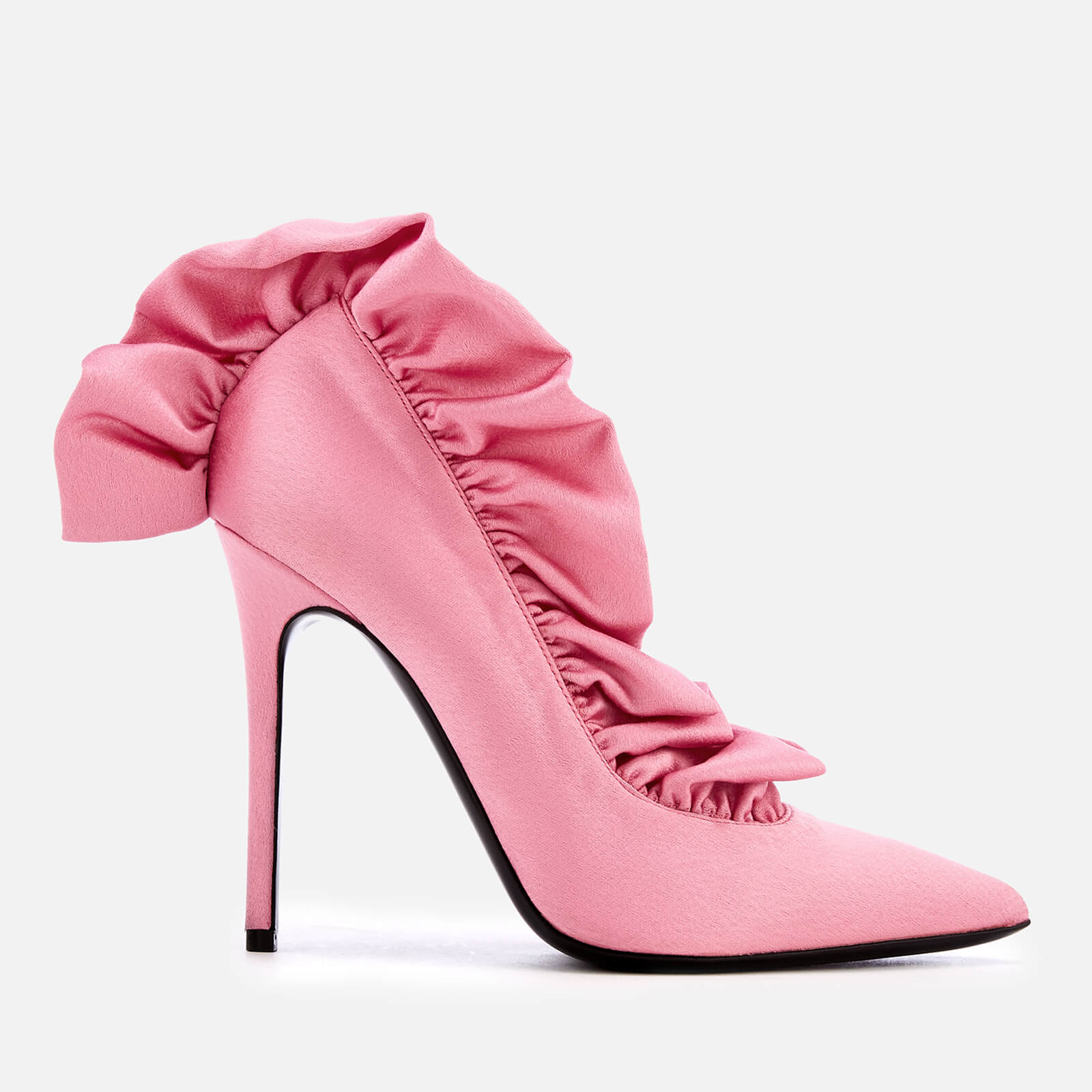 pink frill heels