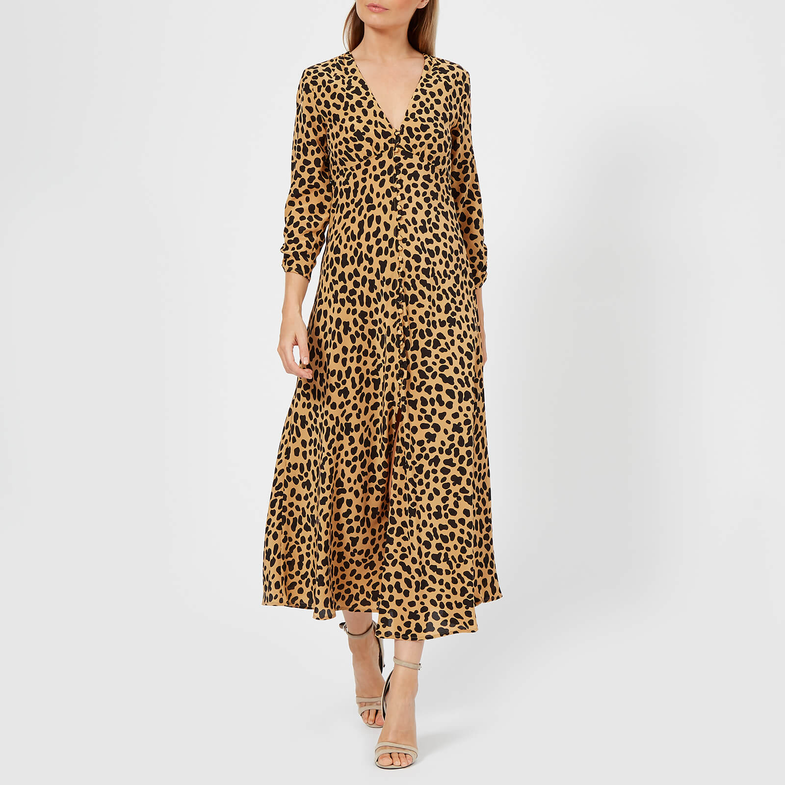 rixo katie dress leopard