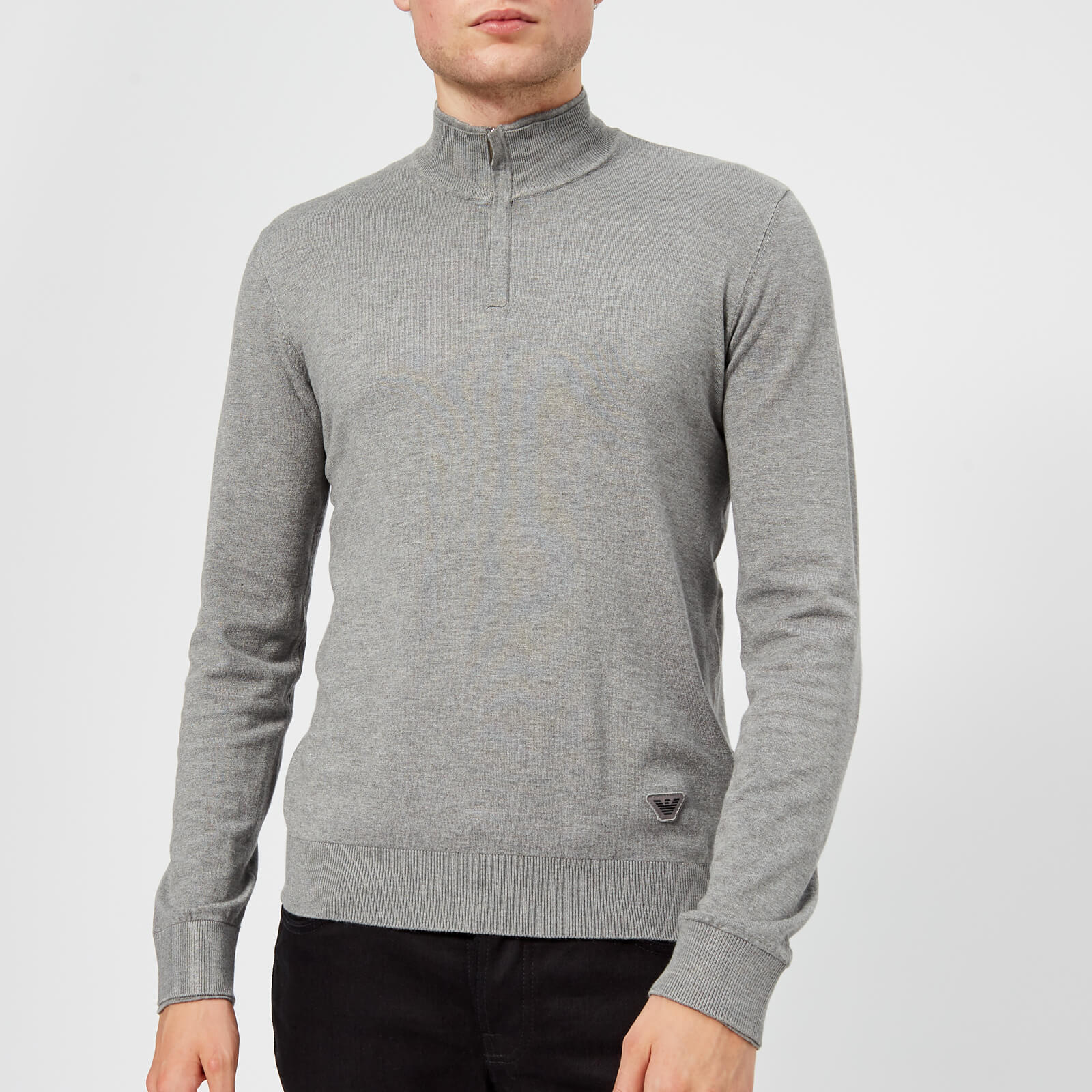armani quarter zip