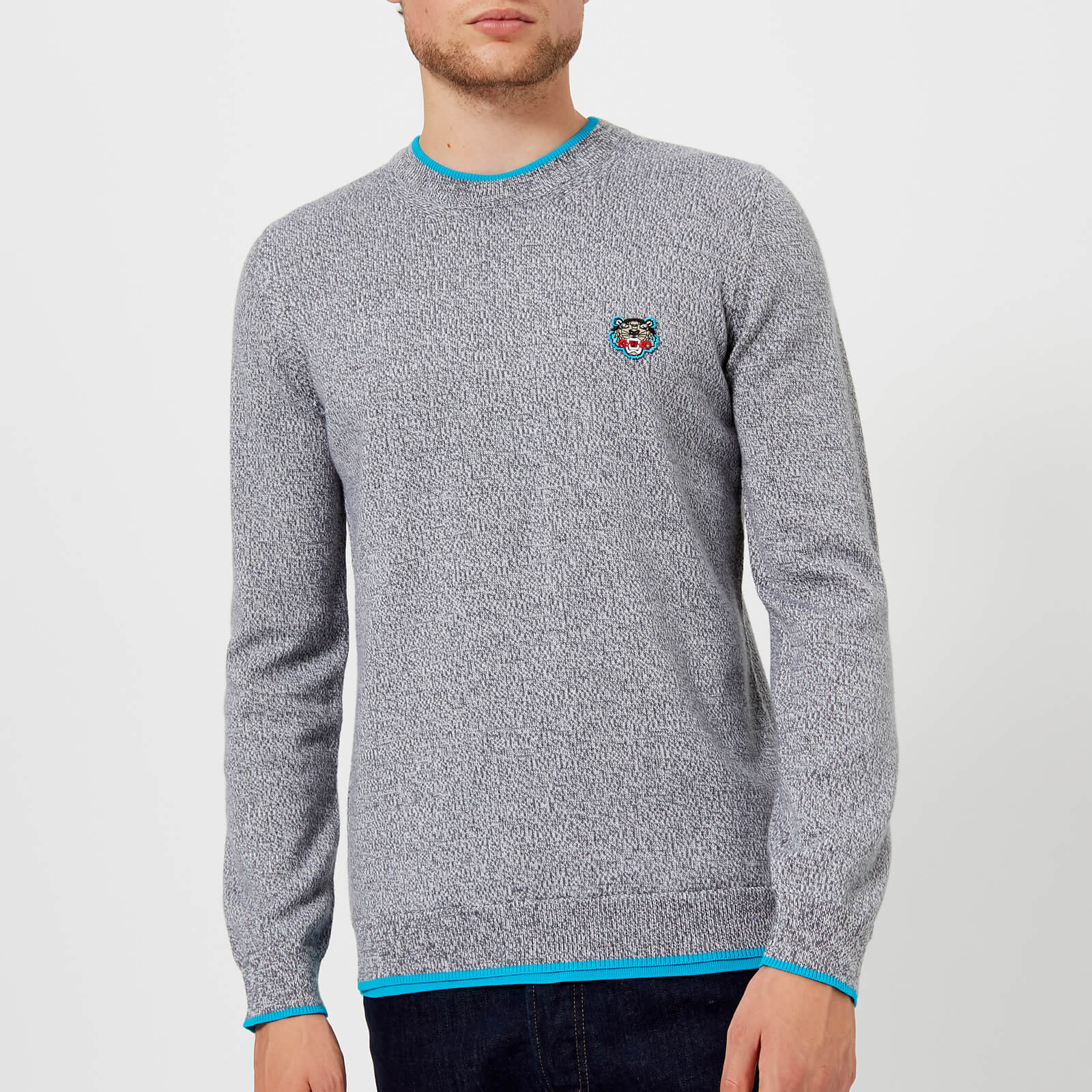 kenzo grey jumper mens