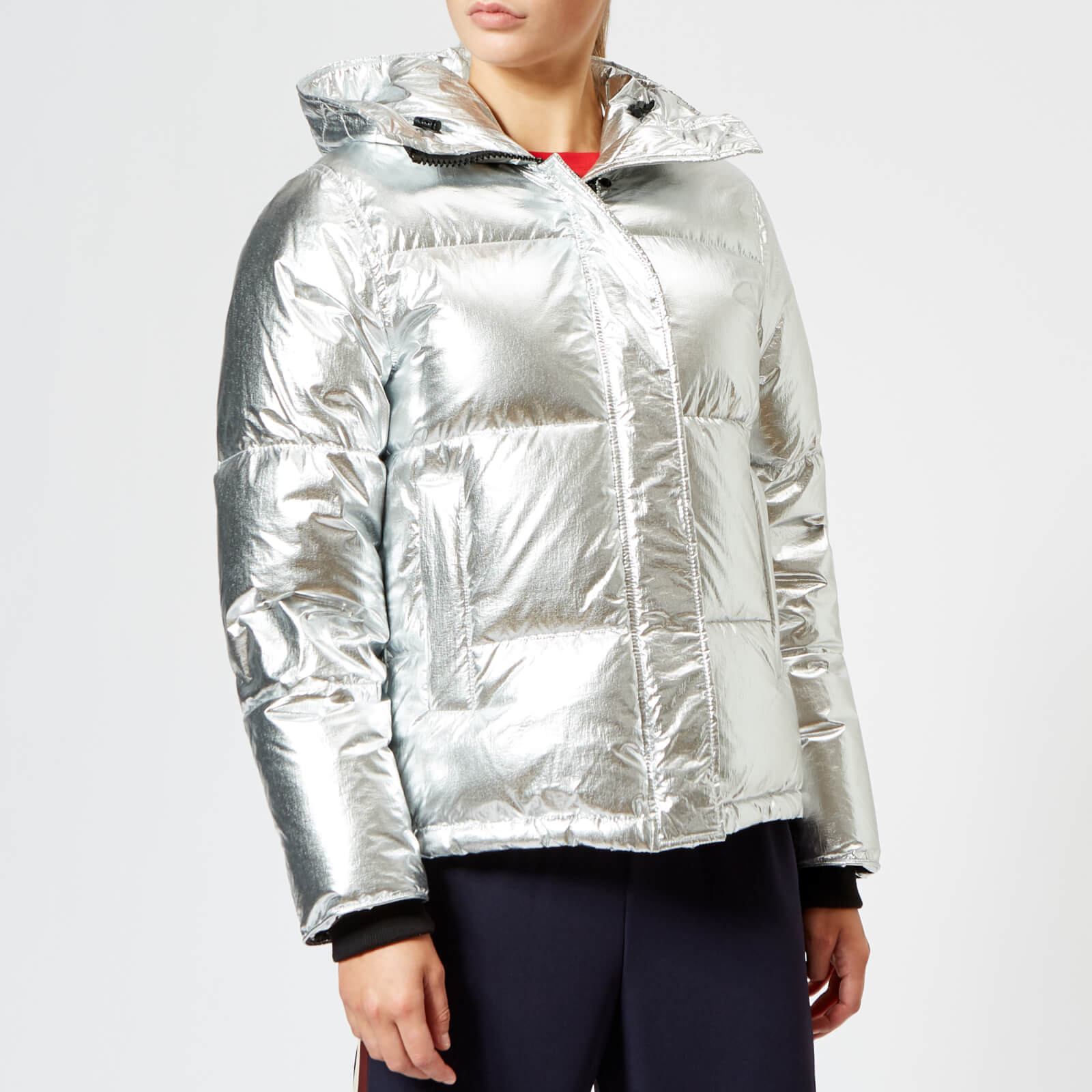 kenzo silver down jacket