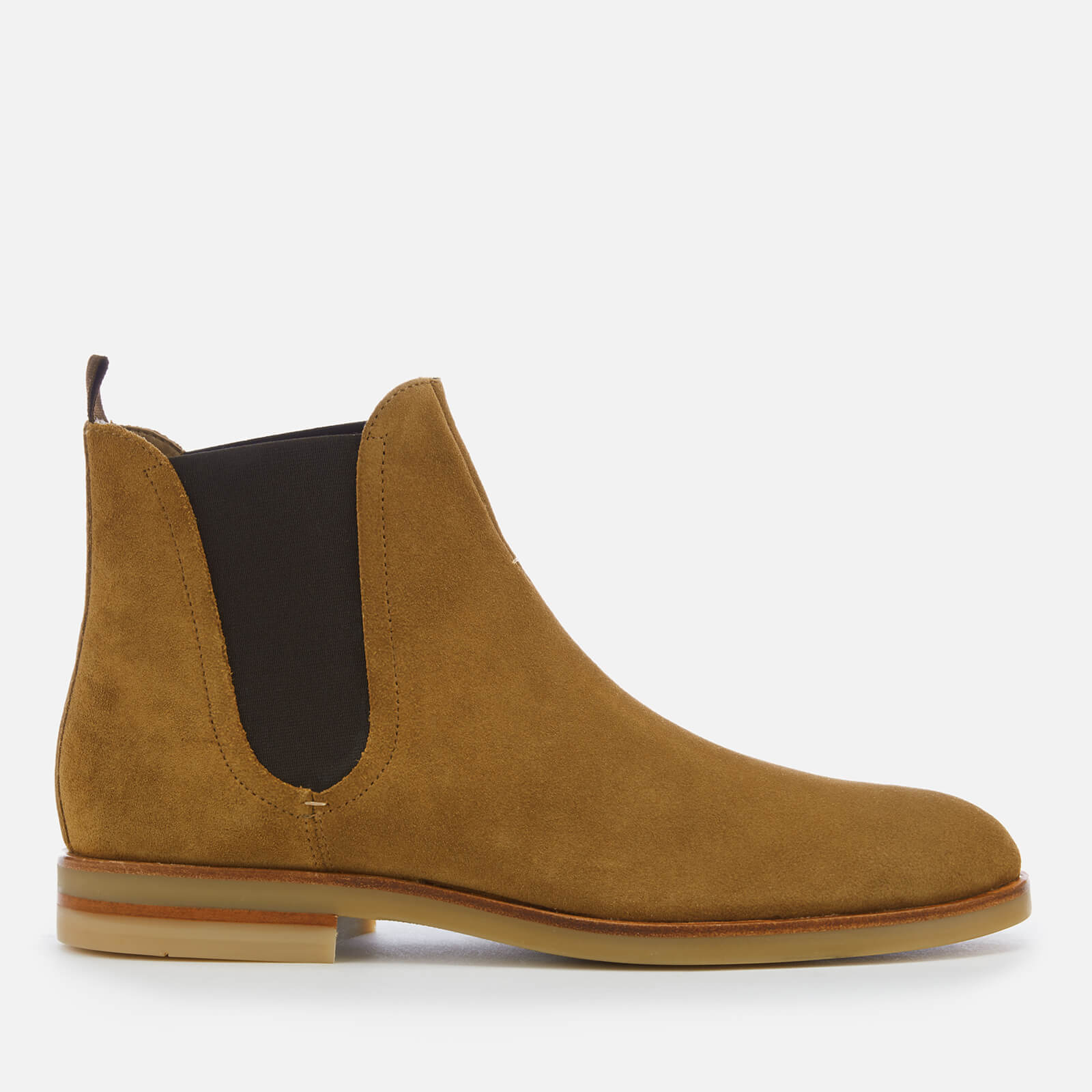 Hudson London Men S Adlington Suede Chelsea Boots Camel Clothing Thehut Com