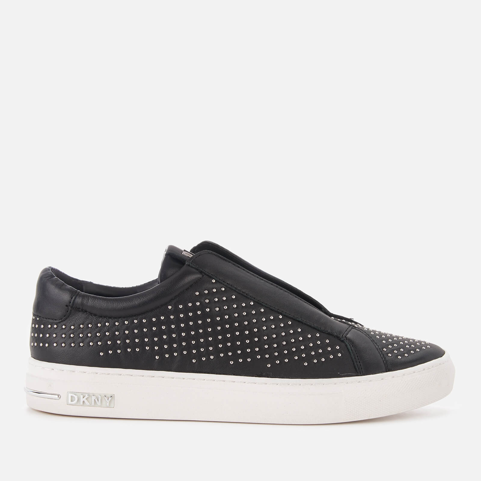 dkny black slip on trainers
