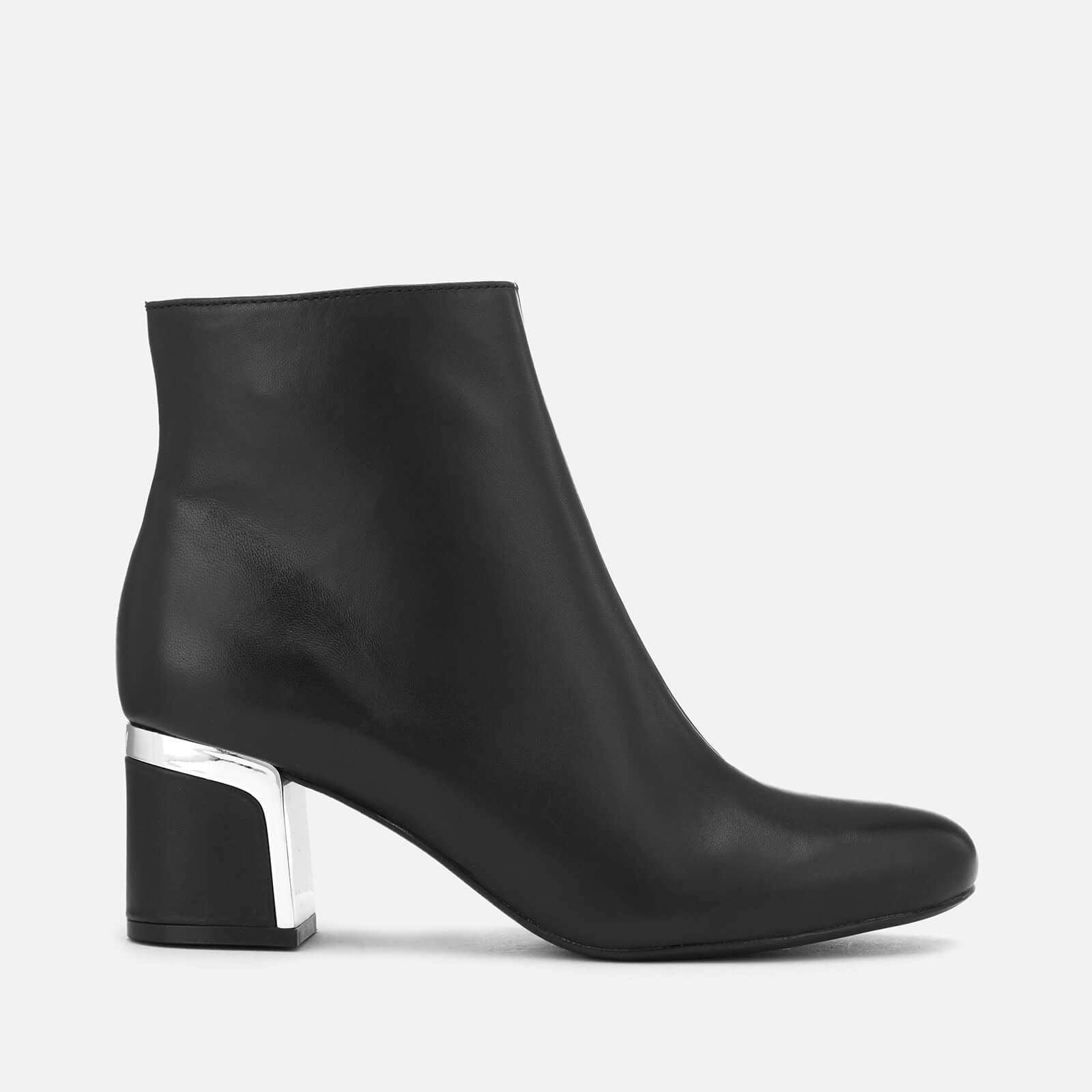 dkny black ankle boots