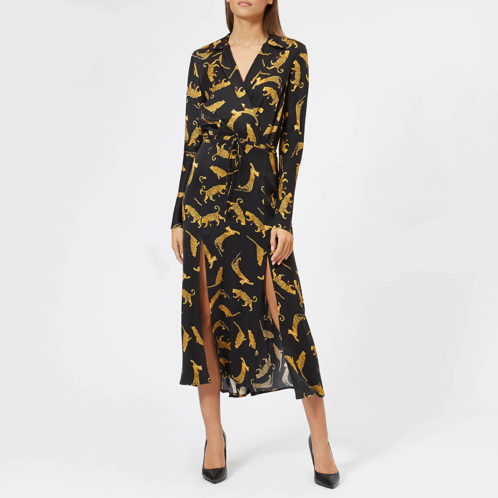 bec and bridge cheetah dress