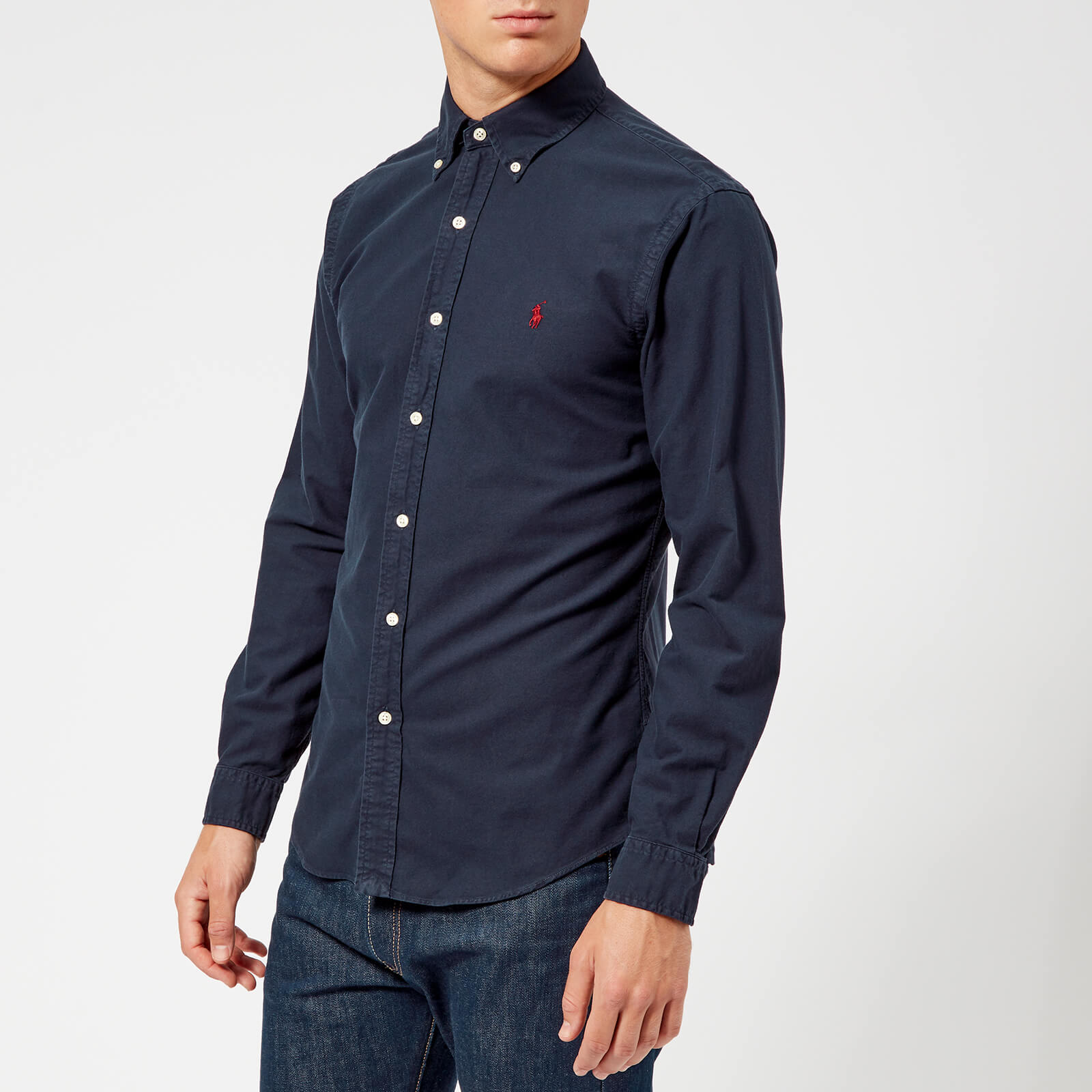 ralph lauren navy shirt