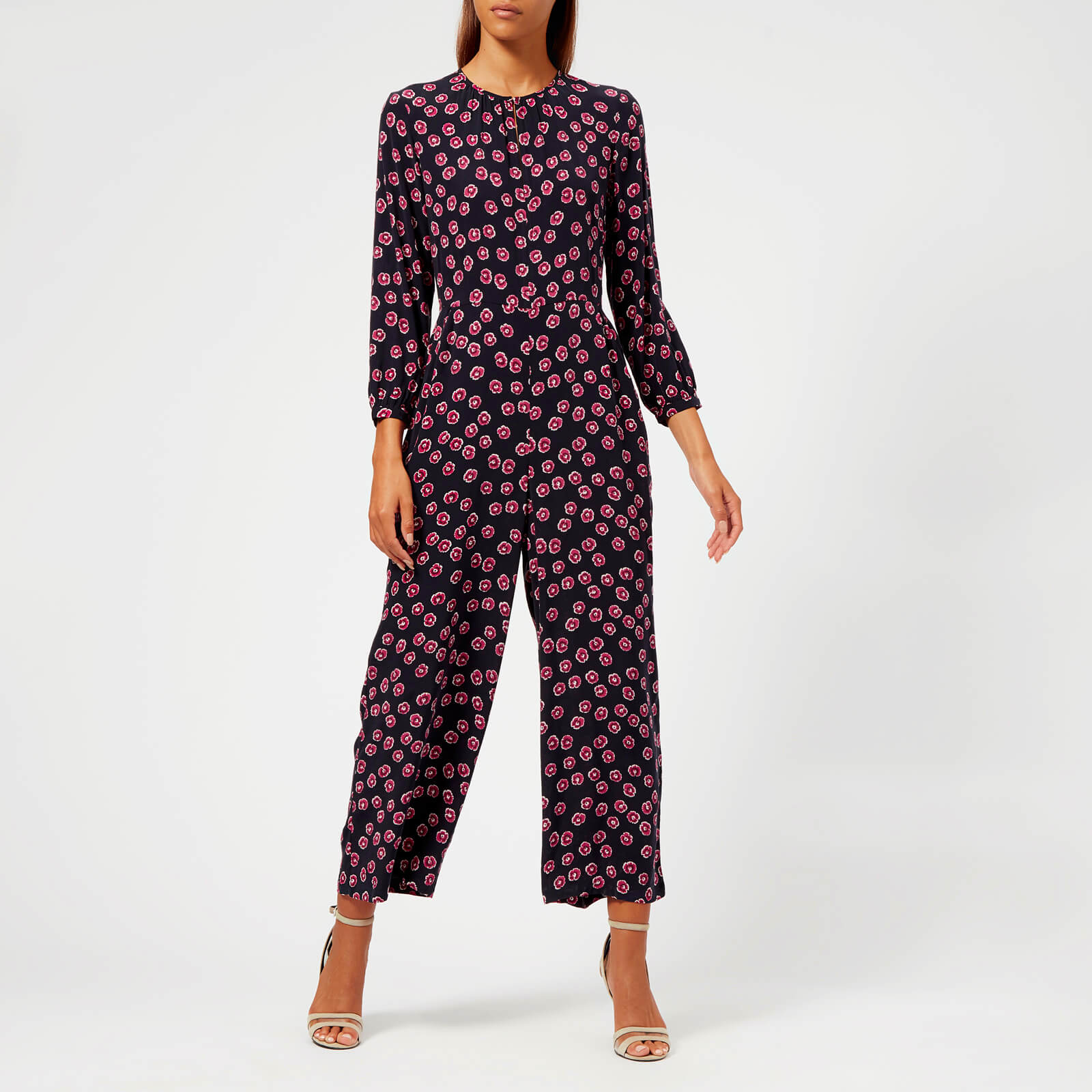 whistles lenno print jumpsuit